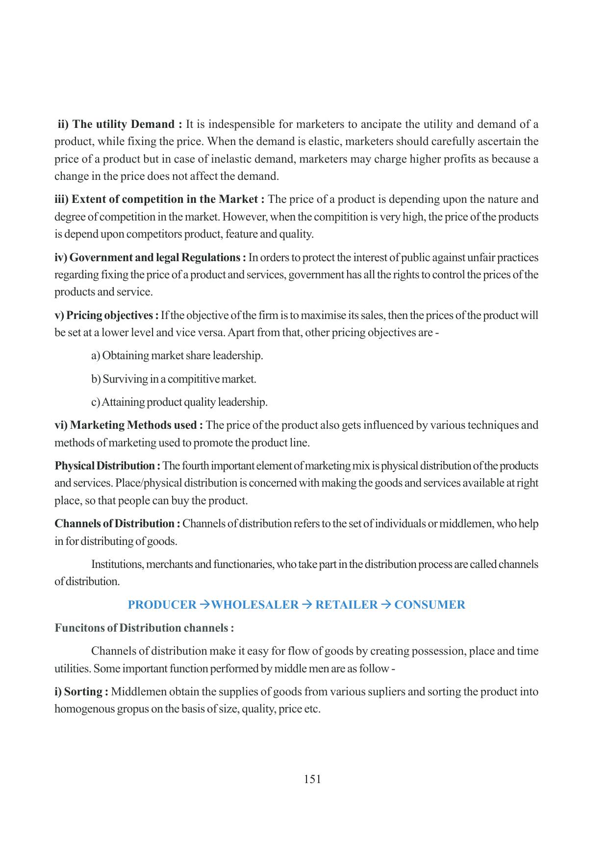 Tripura Board Class 12 Business Studies English Version Workbooks - Page 151