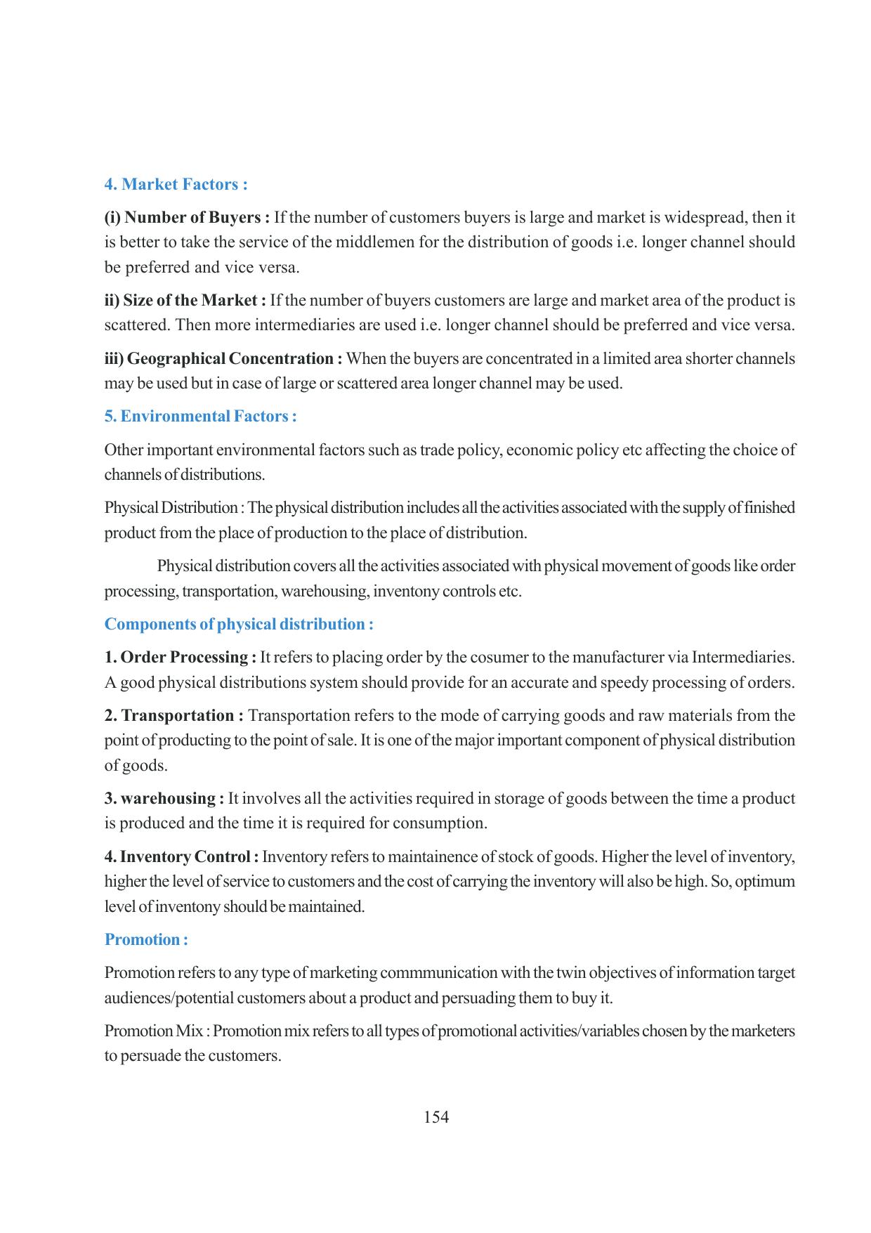 Tripura Board Class 12 Business Studies English Version Workbooks - Page 154