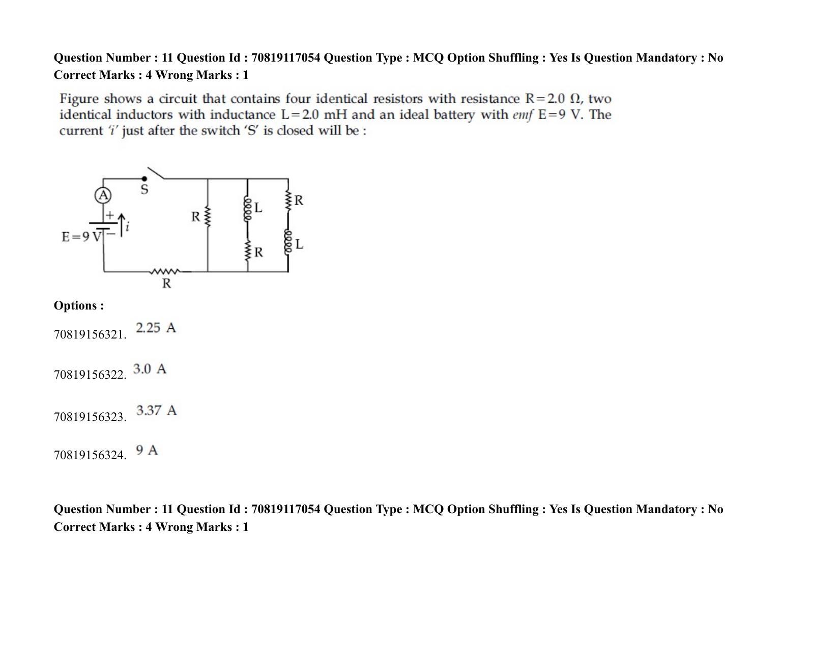JEE Mains 2021: BTech EO (Shift 2) 24-02-2021 Question Paper - Page 17