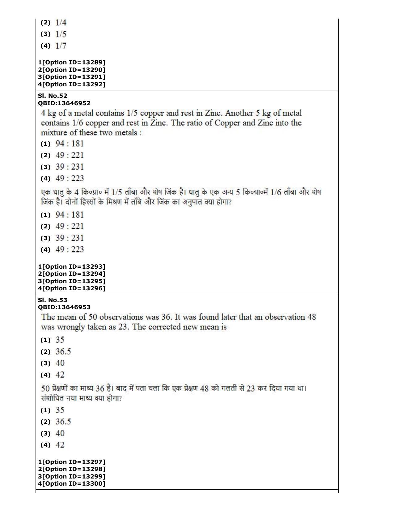 CUET (PG) 2022: PGQP-38 General (MBA etc) (05-09-2022) Question Paper - Page 29