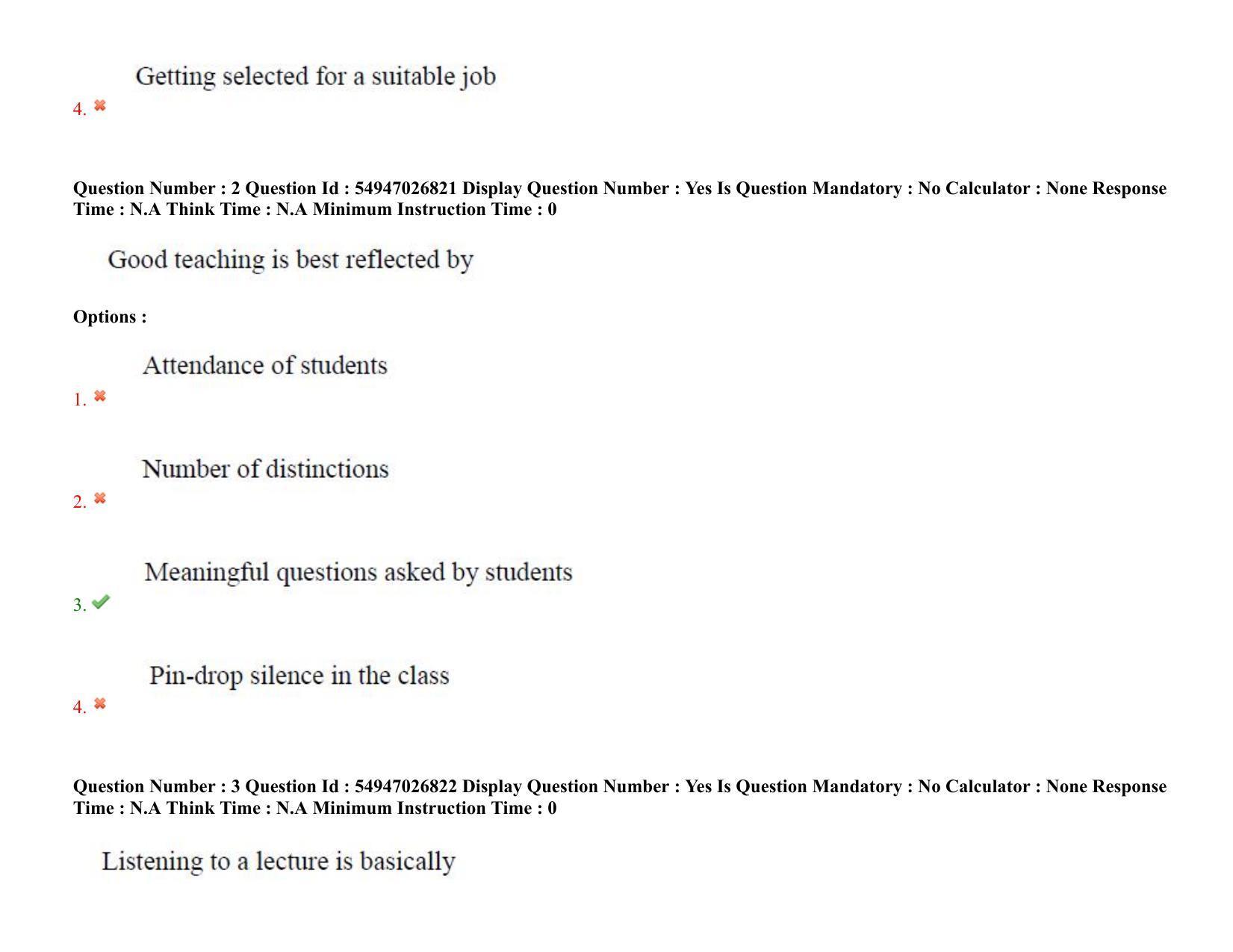 AP RCET 2022: Statistics - 18-10-2022 (Tuesday) Session-II: Question Paper With keys - Page 3