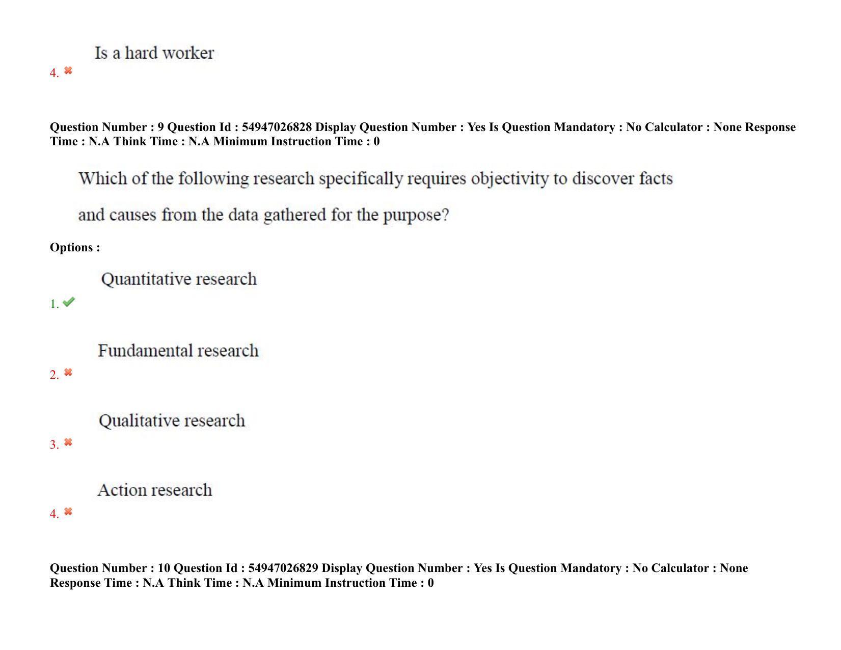 AP RCET 2022: Statistics - 18-10-2022 (Tuesday) Session-II: Question Paper With keys - Page 8