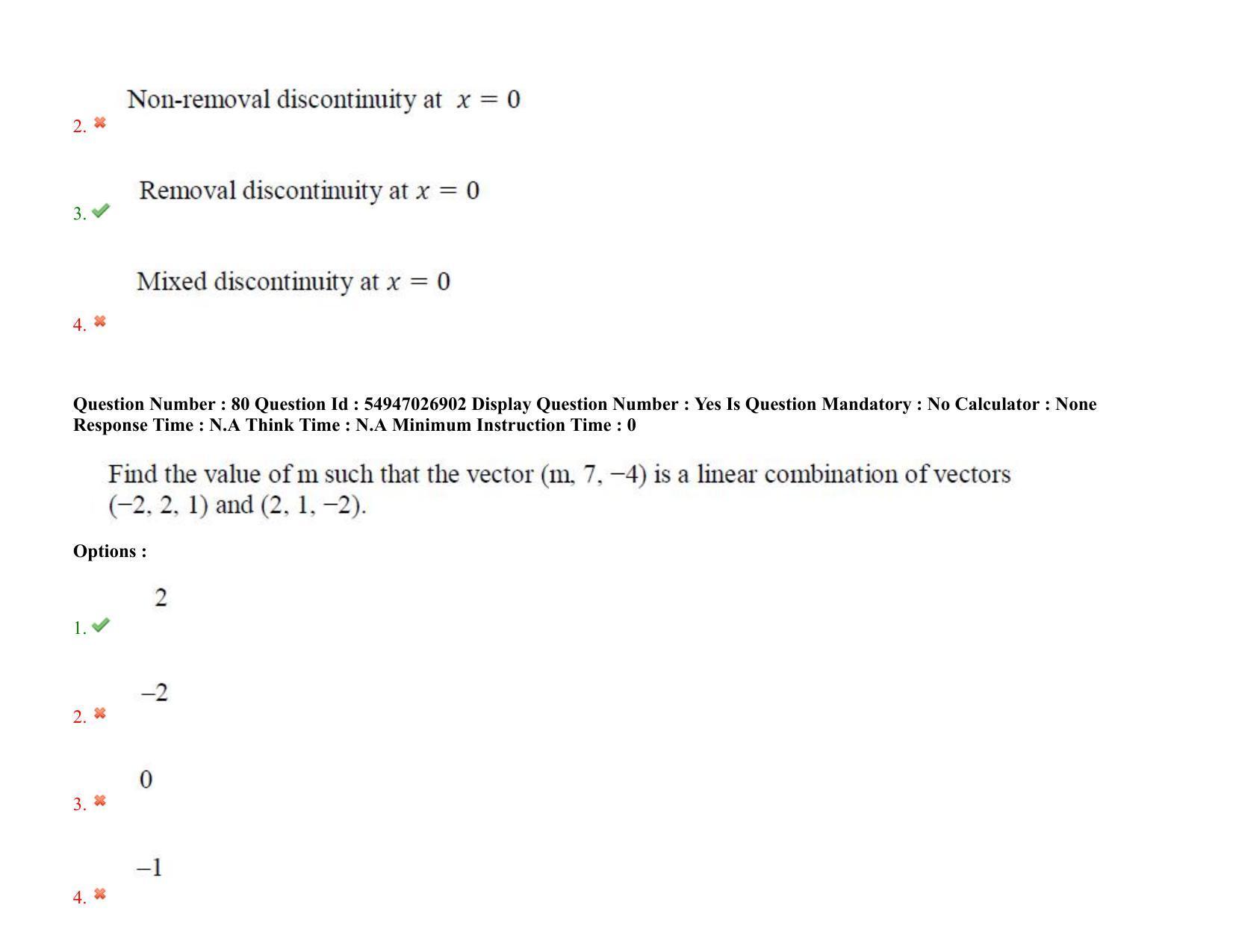 AP RCET 2022: Statistics - 18-10-2022 (Tuesday) Session-II: Question Paper With keys - Page 67