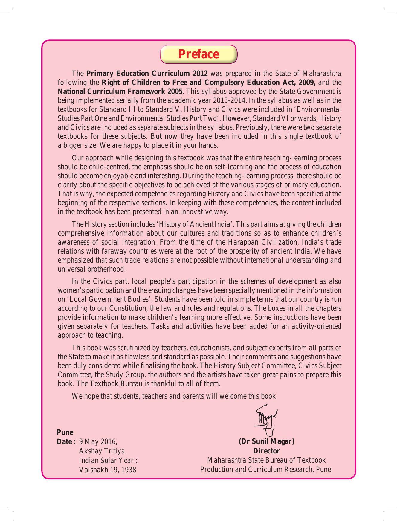 Maharashtra Board Class 6 History & Civics Textbook - Page 7