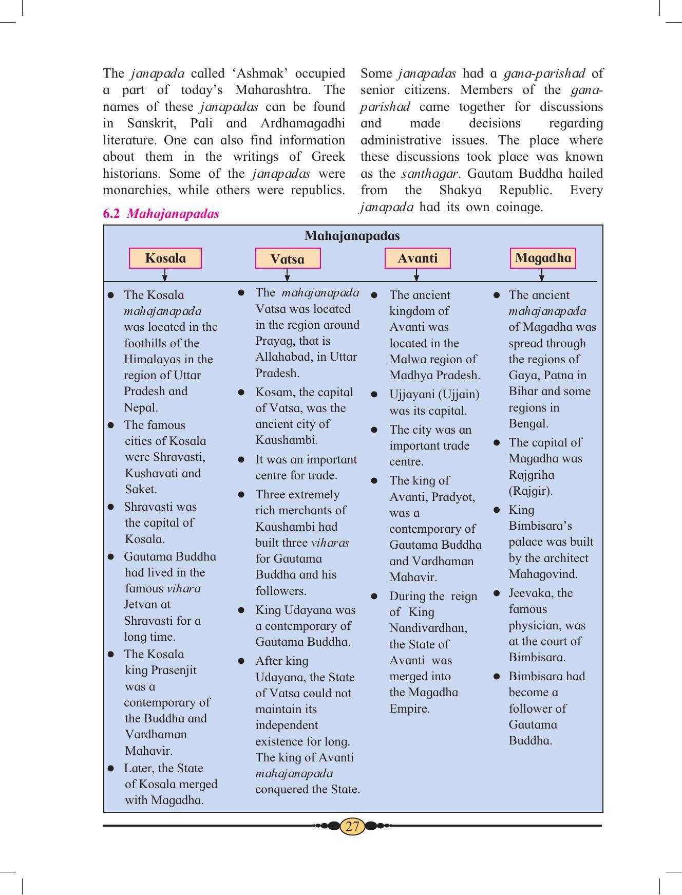 Maharashtra Board Class 6 History & Civics Textbook - Page 37
