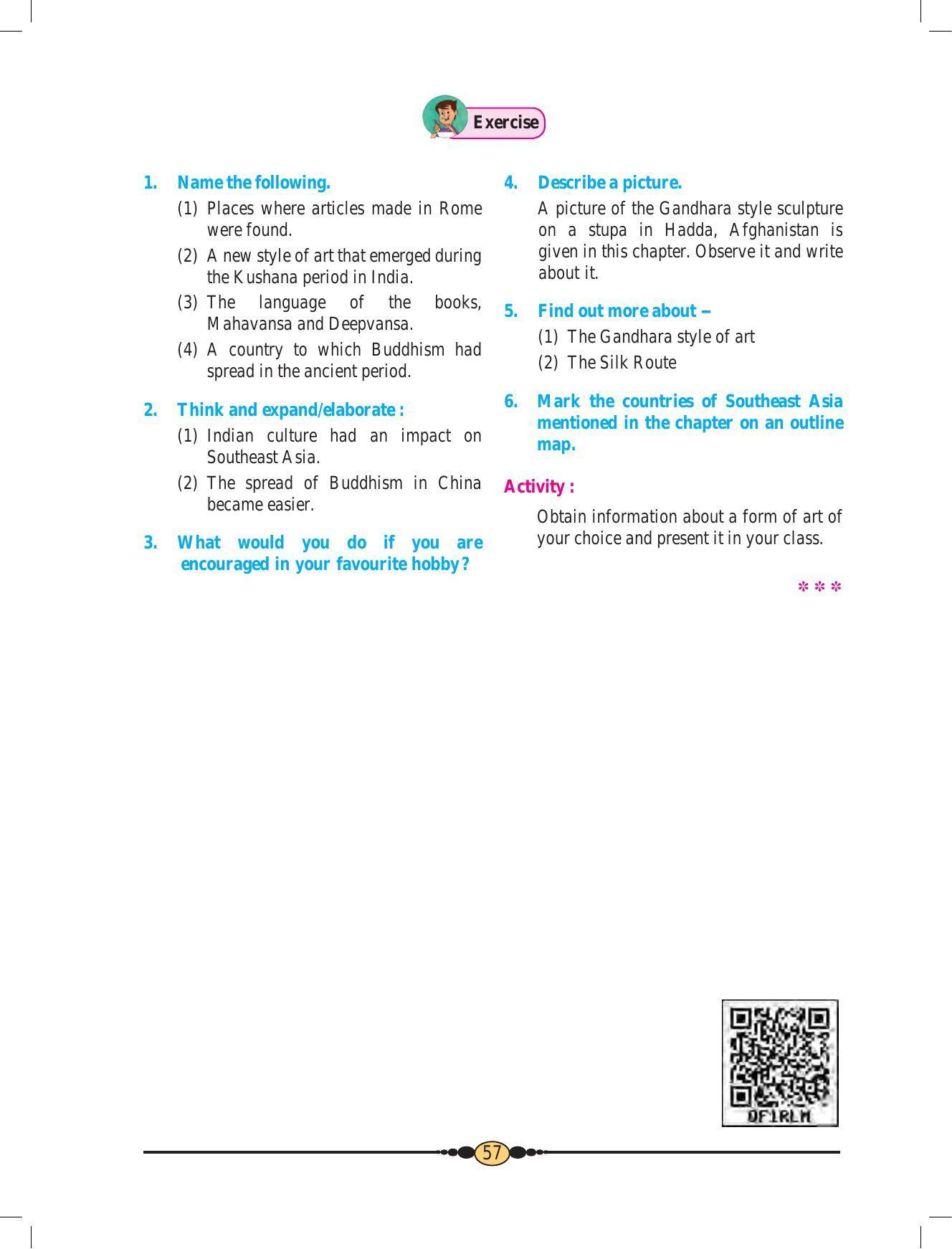 Maharashtra Board Class 6 History & Civics Textbook - Page 67