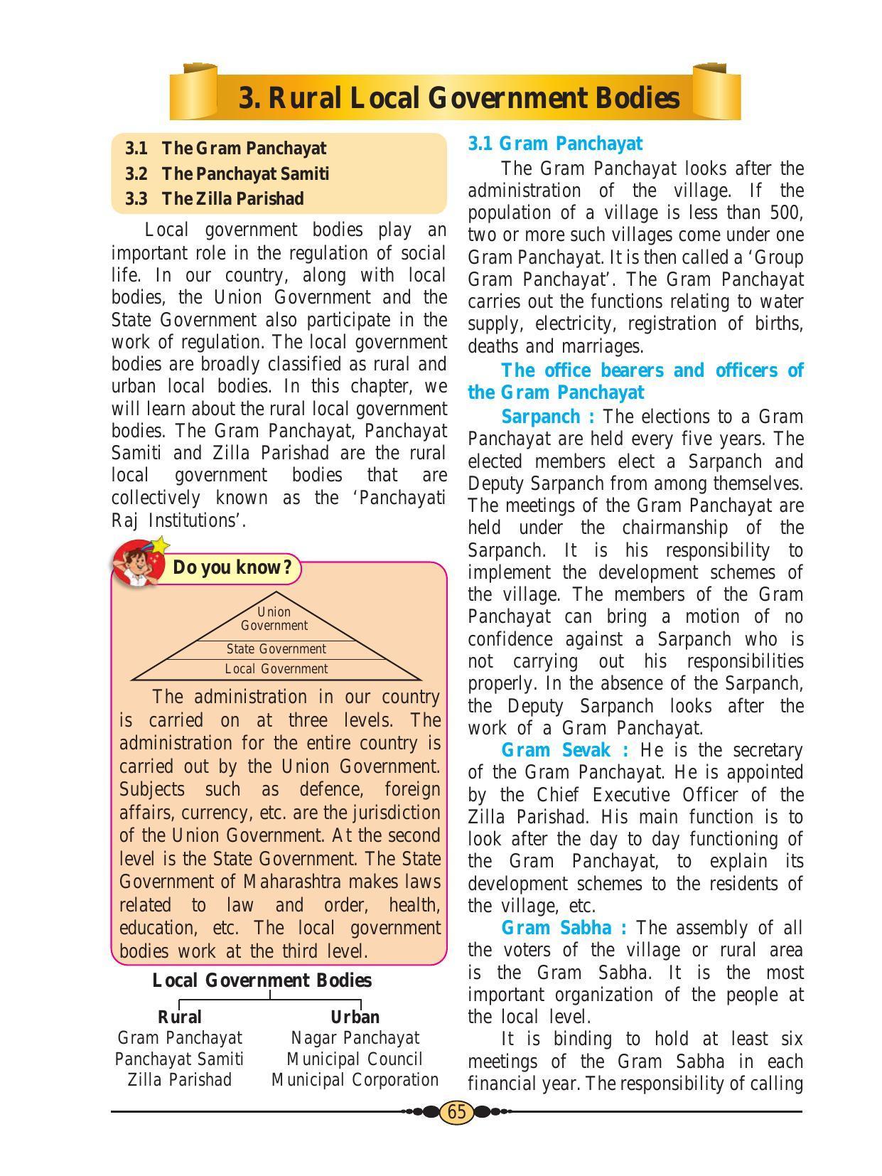 Maharashtra Board Class 6 History & Civics Textbook - Page 75