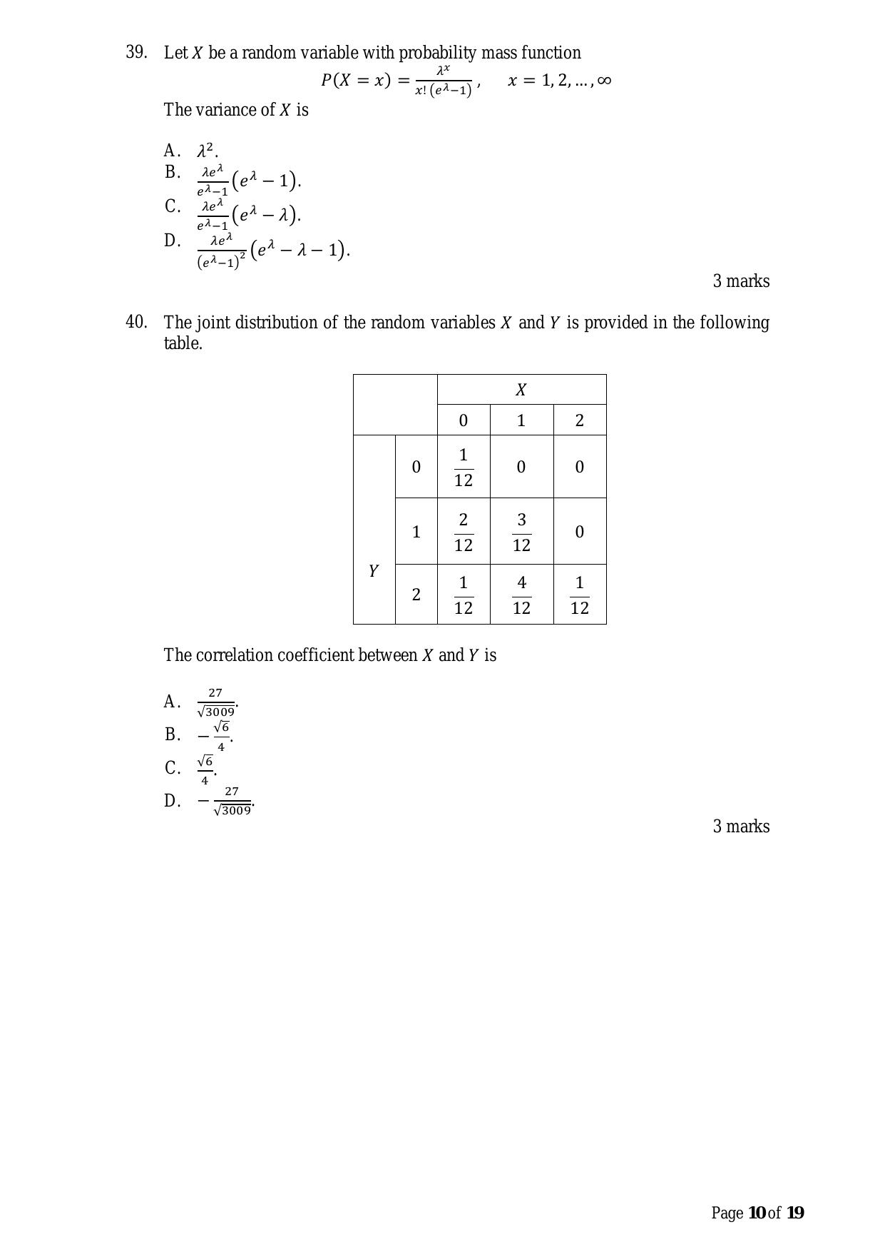 ACET March 2023 Question Papers - Page 10