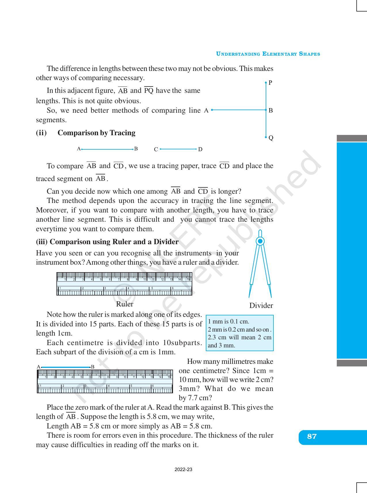 NCERT Book for Class 6 Maths: Chapter 5-Understanding Elementary Shapes - Page 2