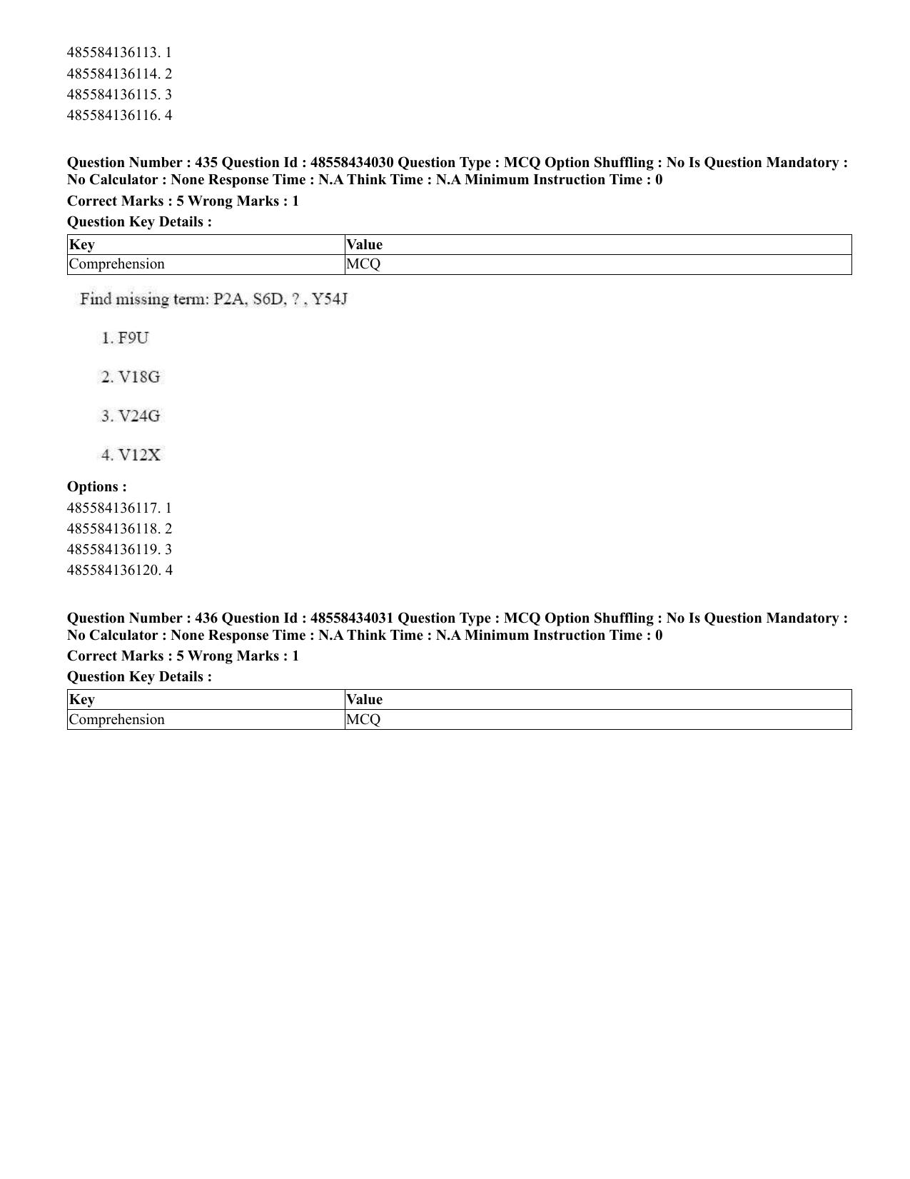 CUET 2023 English Bengali Shift 3 Question Paper - 18 June 2023 - Page 360