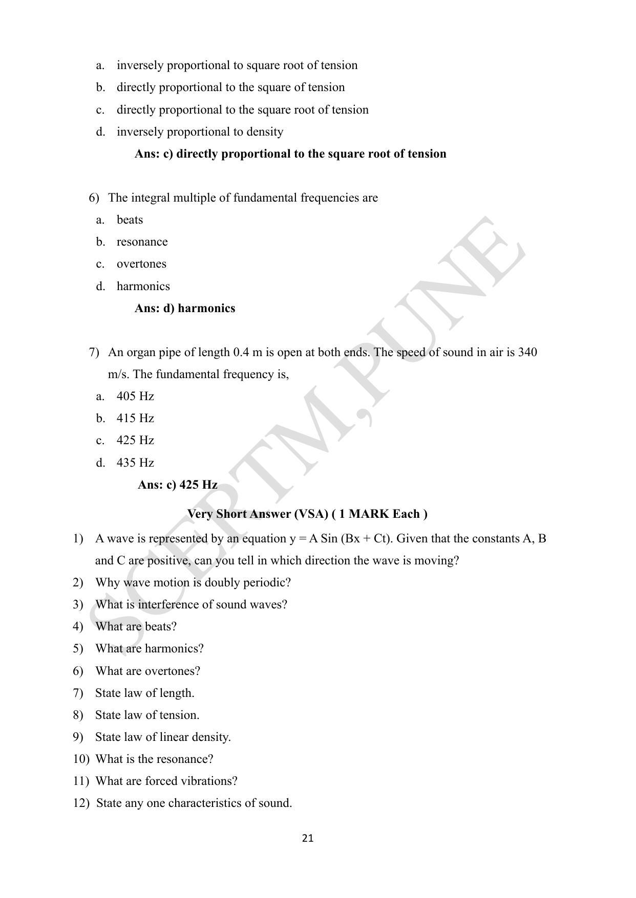 Maharashtra Board Class 12 Physics (Medium ENGLISH) 2023 Question Bank - Page 21