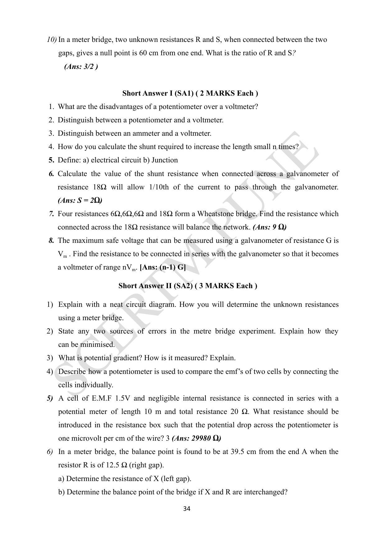 Maharashtra Board Class 12 Physics (Medium ENGLISH) 2023 Question Bank - Page 34
