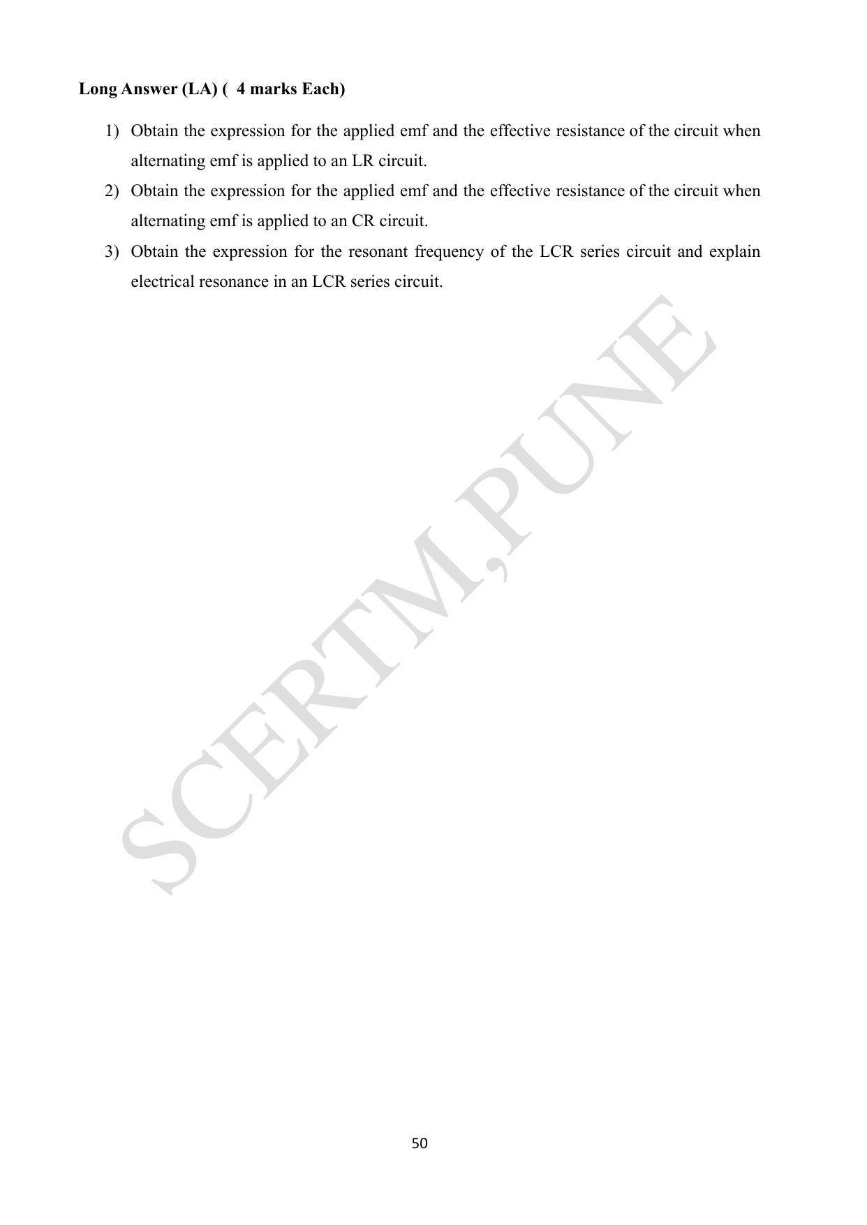Maharashtra Board Class 12 Physics (Medium ENGLISH) 2023 Question Bank - Page 50