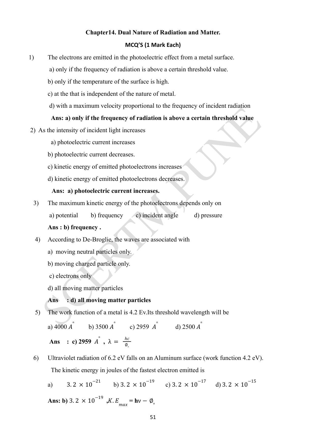 Maharashtra Board Class 12 Physics (Medium ENGLISH) 2023 Question Bank - Page 51