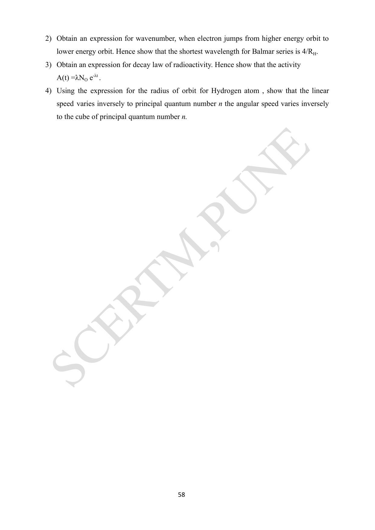 Maharashtra Board Class 12 Physics (Medium ENGLISH) 2023 Question Bank - Page 58