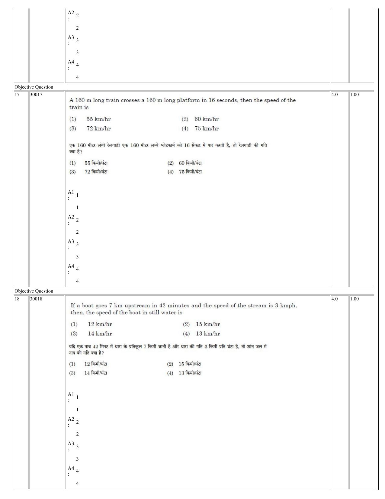 NCHMCT JEE 2023 Question Paper - Page 8