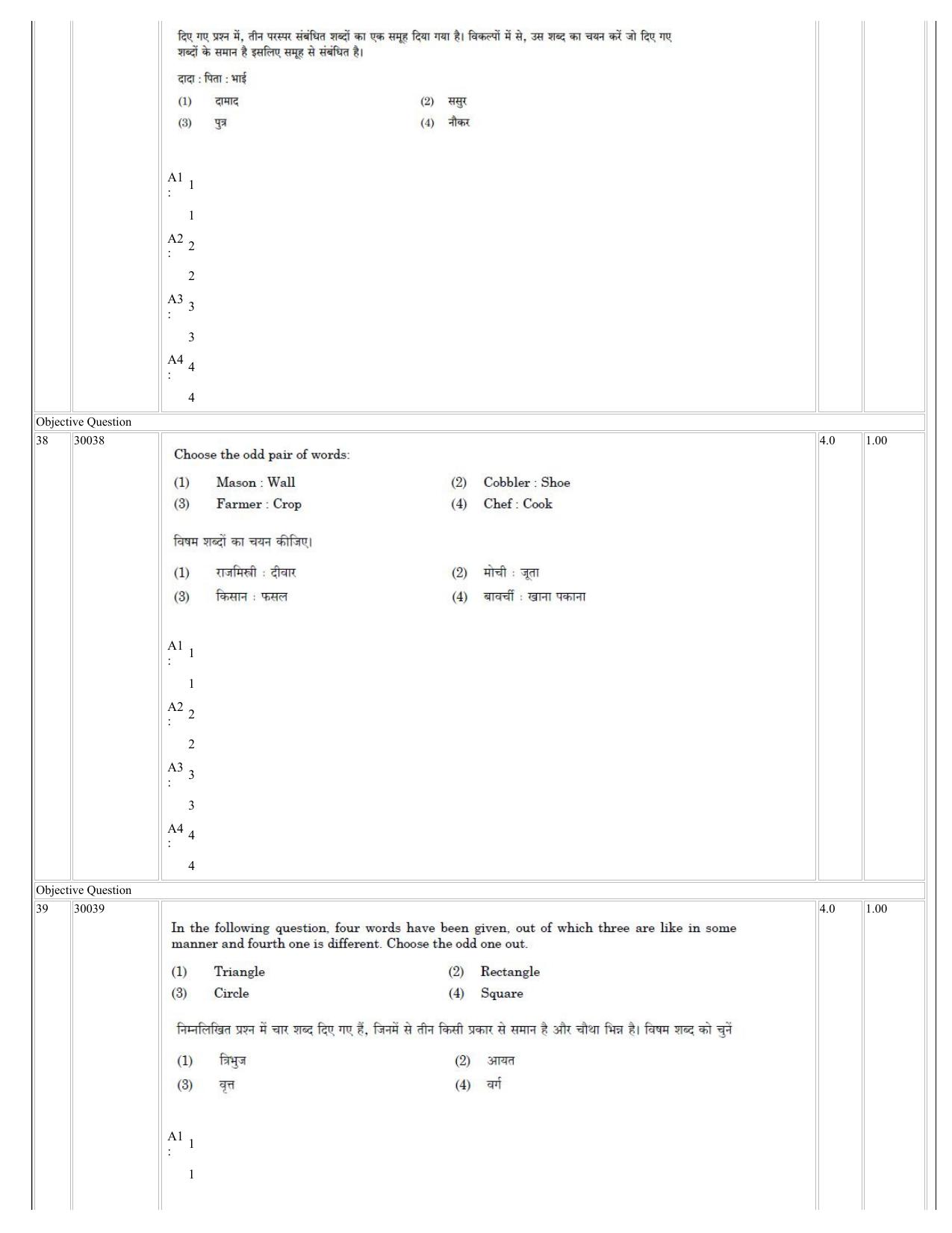 NCHMCT JEE 2023 Question Paper - Page 17