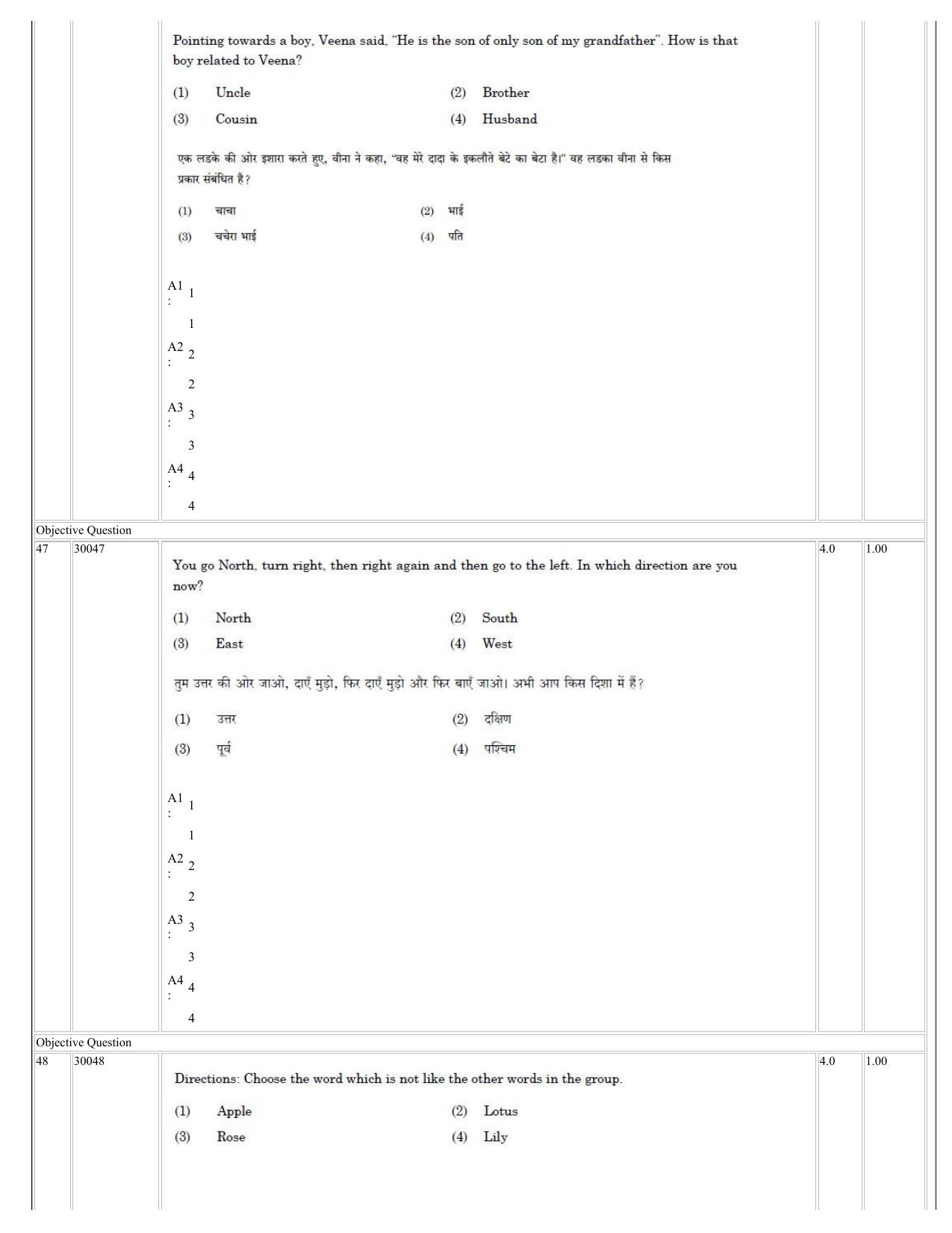 NCHMCT JEE 2023 Question Paper - Page 22