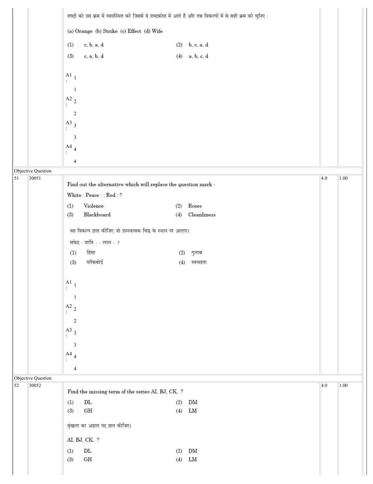 NCHMCT JEE 2023 Question Paper - Page 24