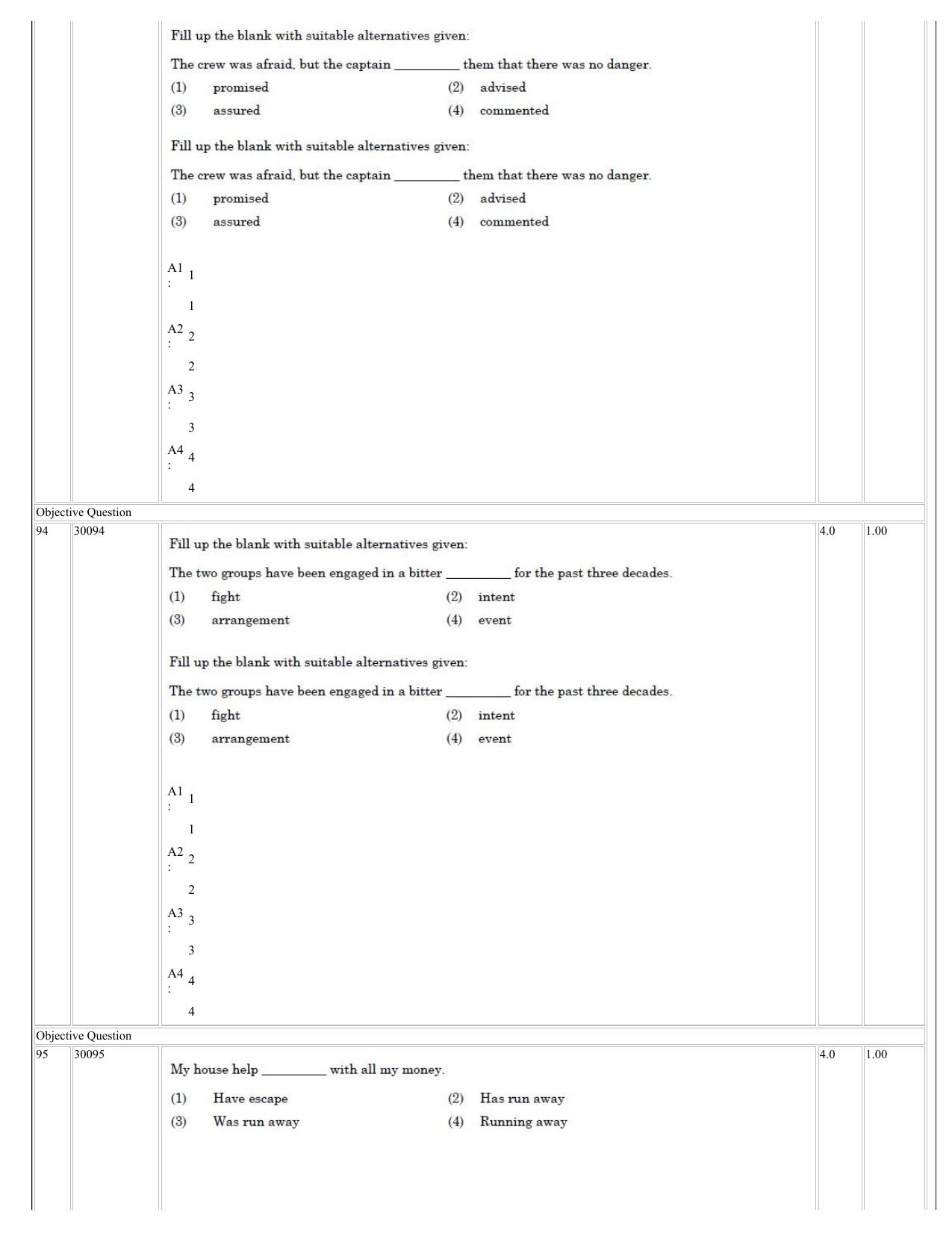 NCHMCT JEE 2023 Question Paper - Page 44