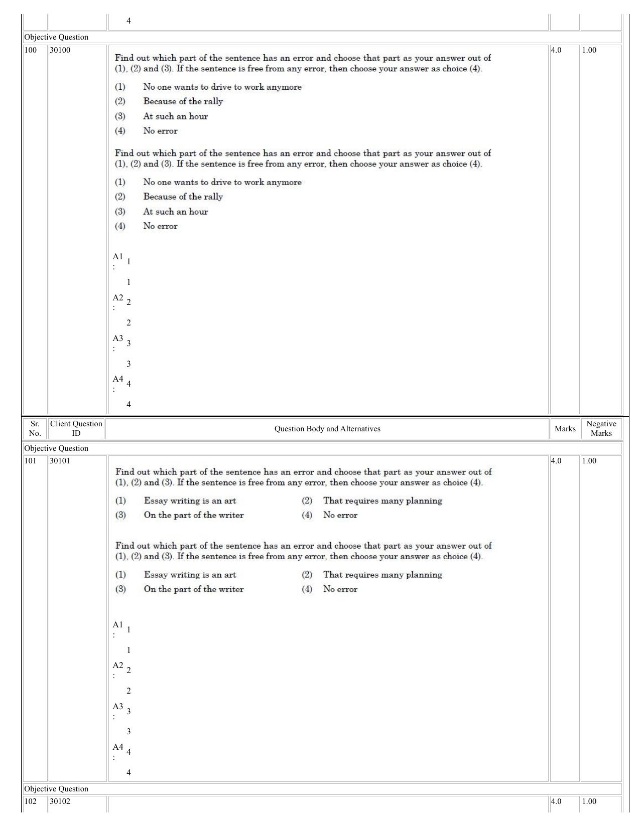 NCHMCT JEE 2023 Question Paper - Page 47