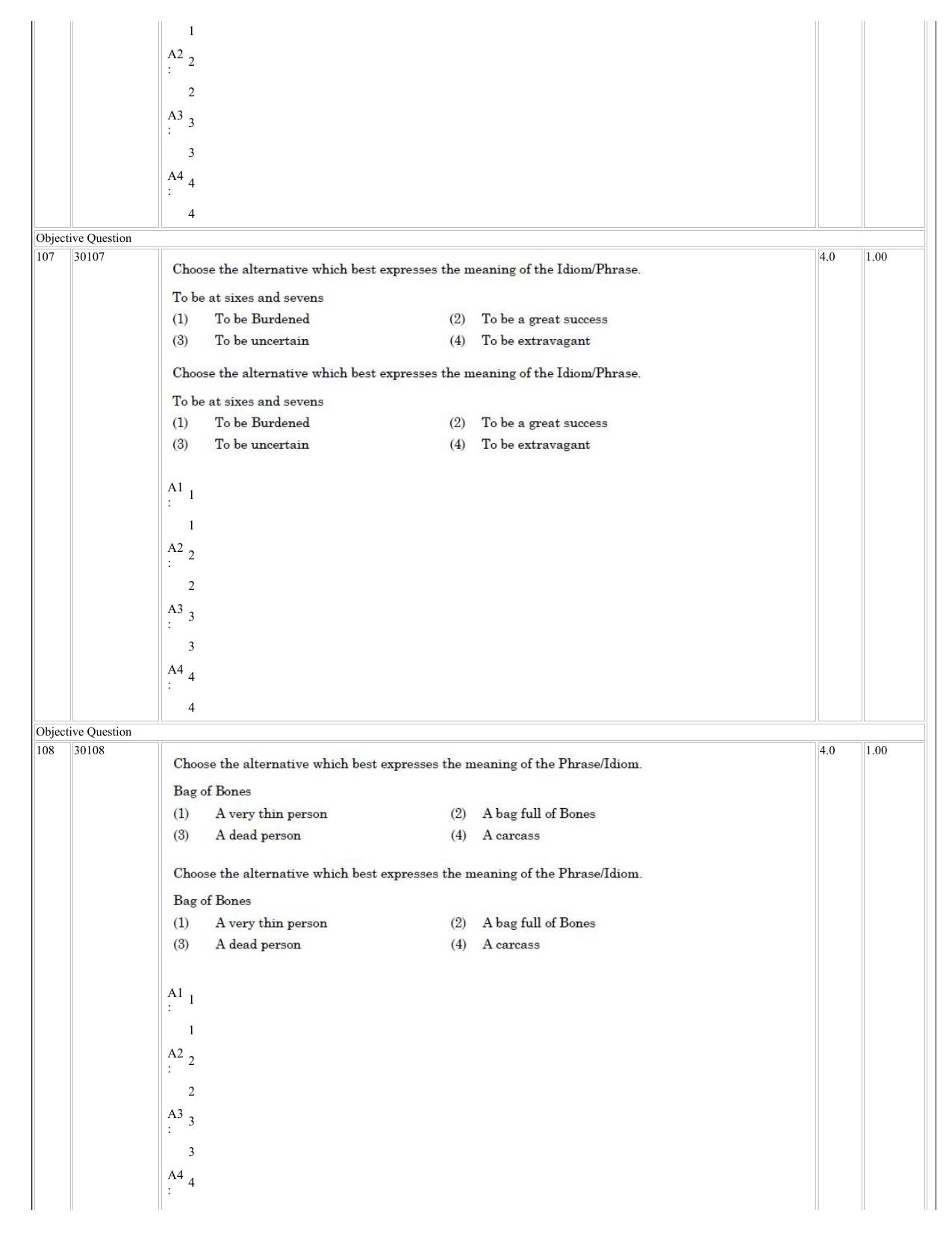 NCHMCT JEE 2023 Question Paper - Page 50