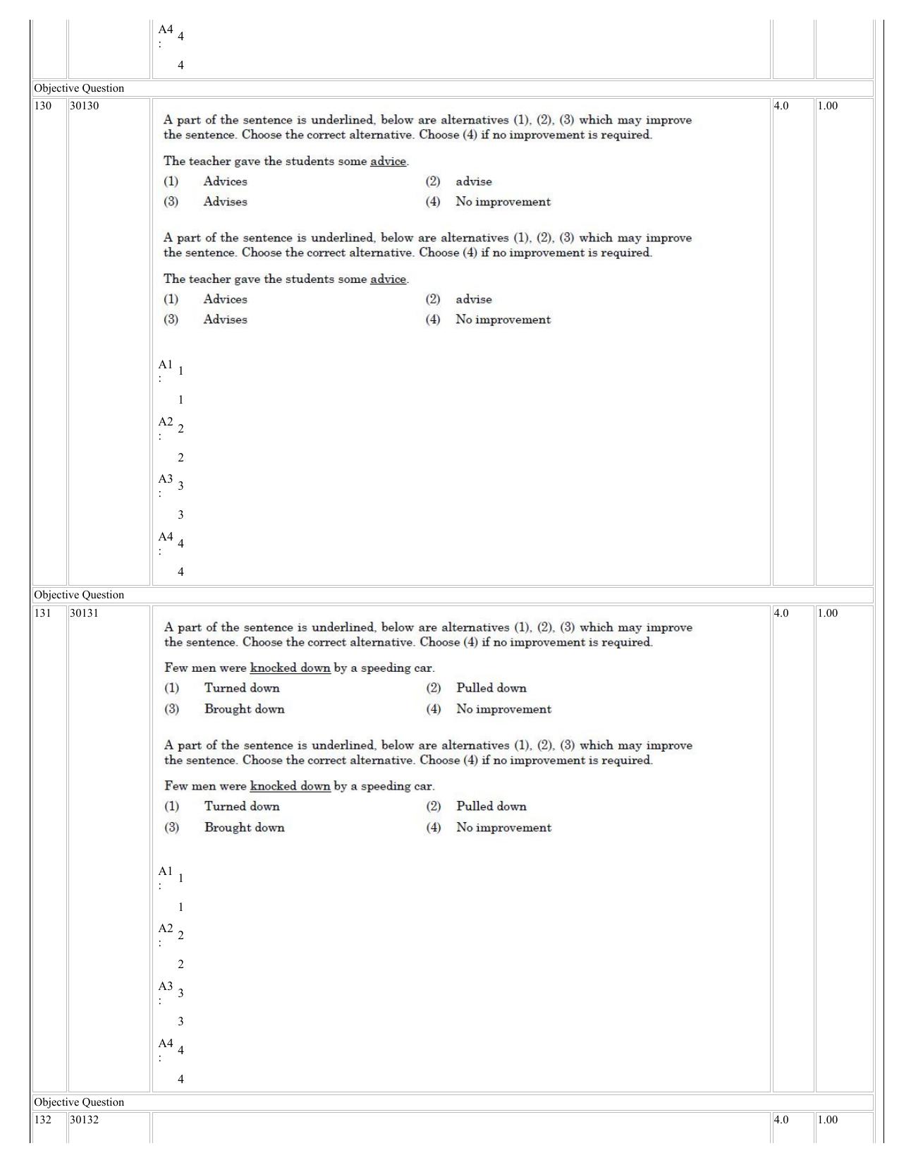 NCHMCT JEE 2023 Question Paper - Page 60
