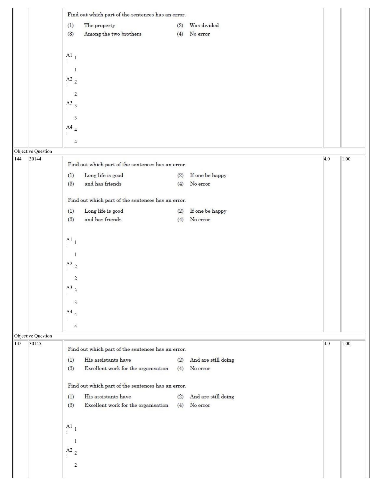 NCHMCT JEE 2023 Question Paper - Page 66