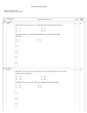 NCHMCT JEE 2023 Question Paper
