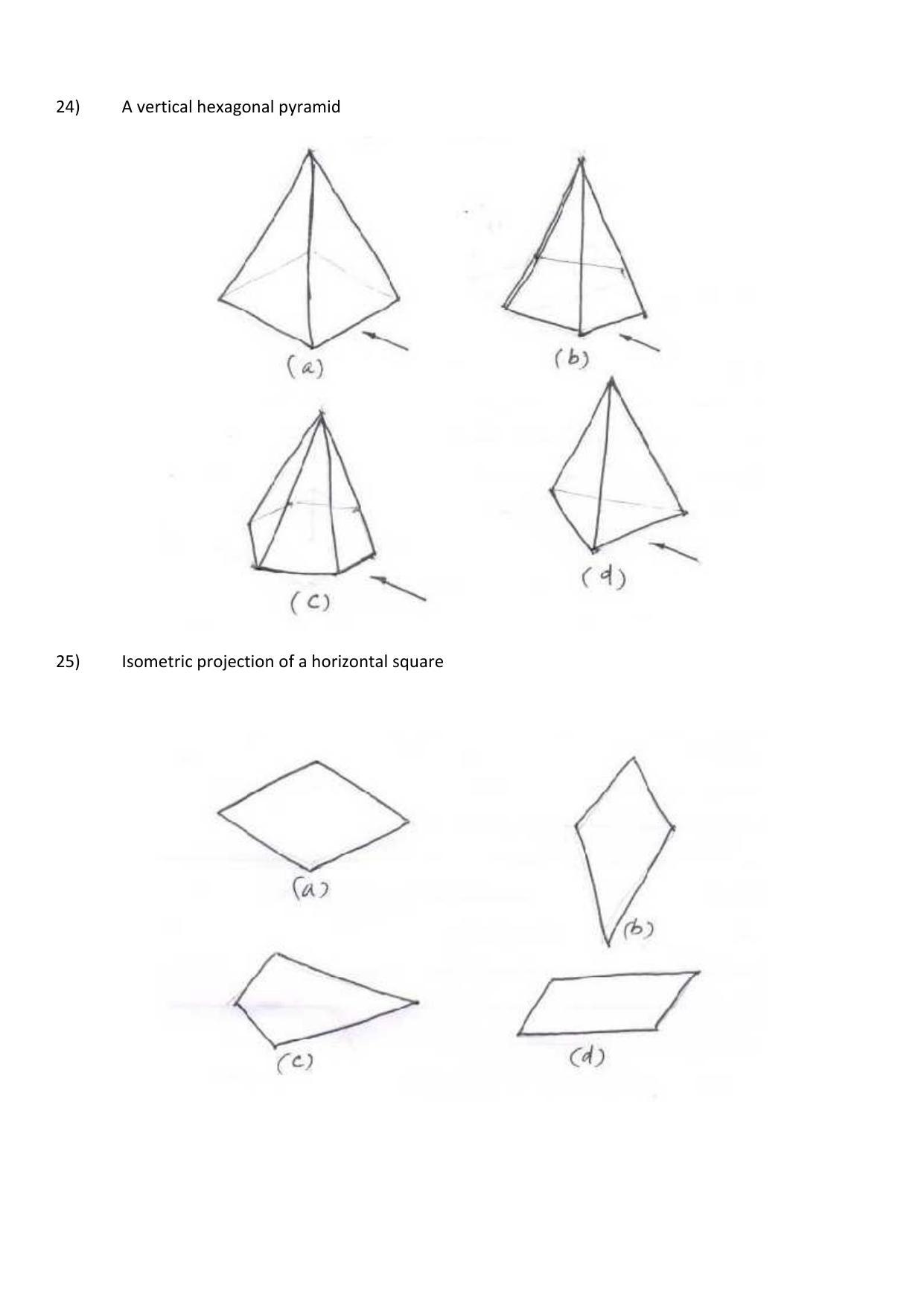 CBSE Class 12th Engineering Graphics Sample Question Paper 2021-22 - Page 5