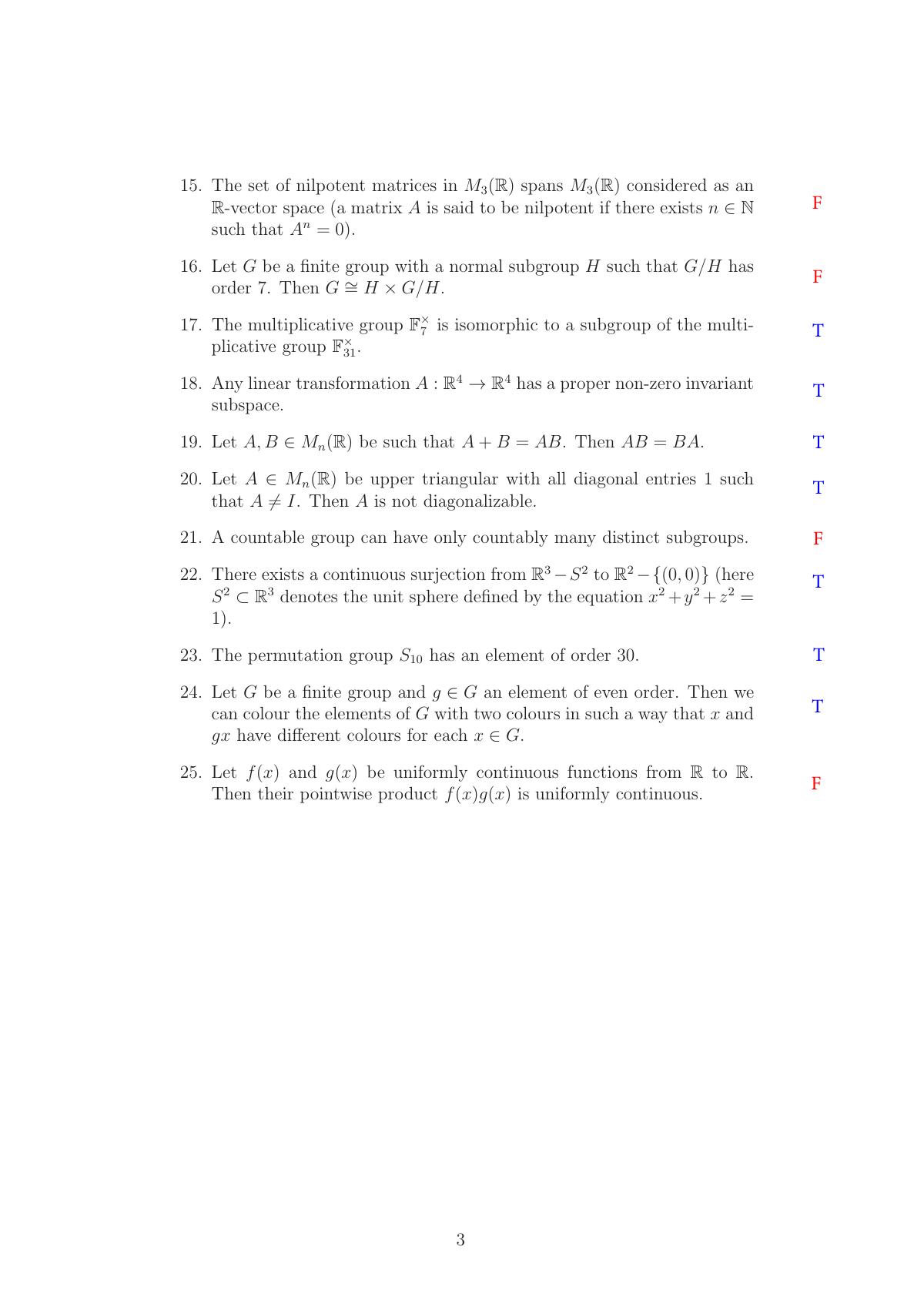 TIFR GS 2018 Computer & Systems Sciences Question Paper - Page 4