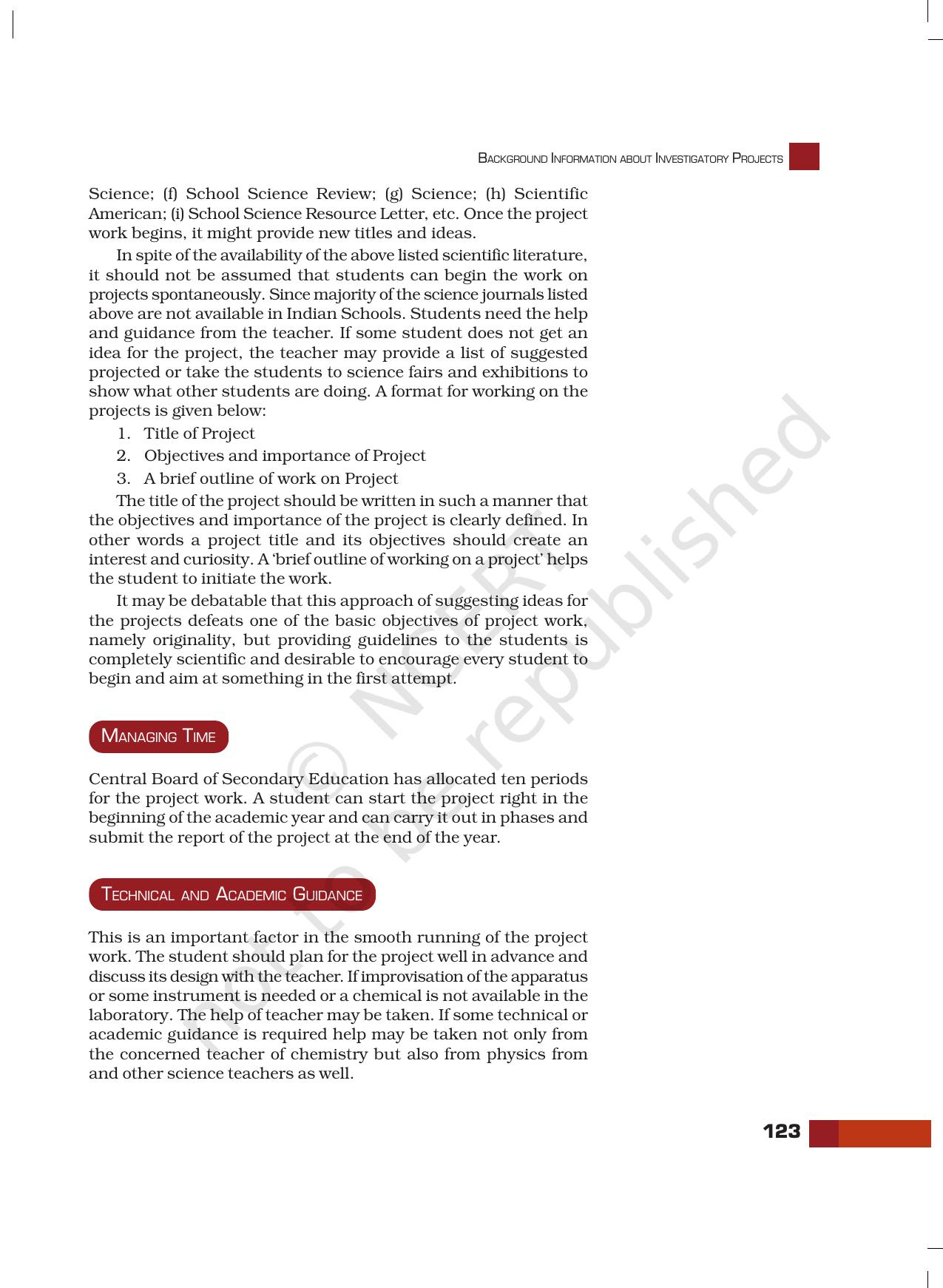 NCERT Laboratory Manuals for Class XI Chemistry - Projects - Page 2