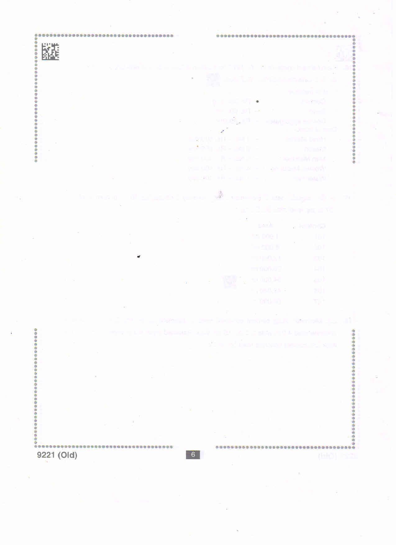 AP Intermediate 2nd Year Vocational Question Paper September-2021- Estimating&Costing-II - Page 6