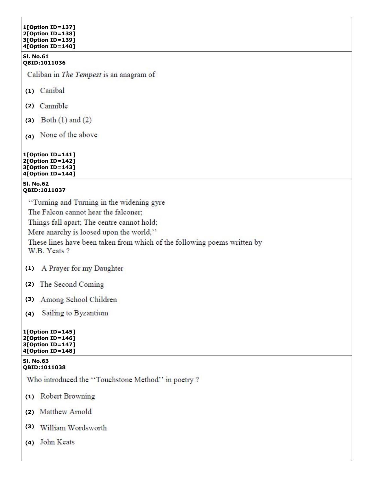 CUET (PG) 2022: PGQP05-English (01-09-2022) Question Paper - Page 27