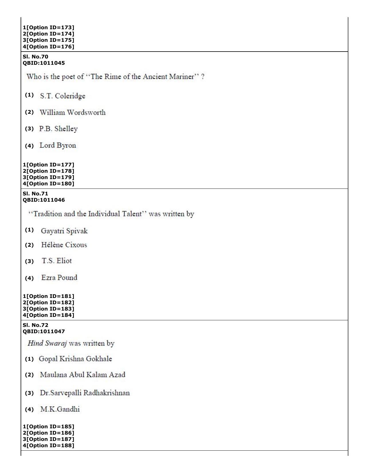 CUET (PG) 2022: PGQP05-English (01-09-2022) Question Paper - Page 30