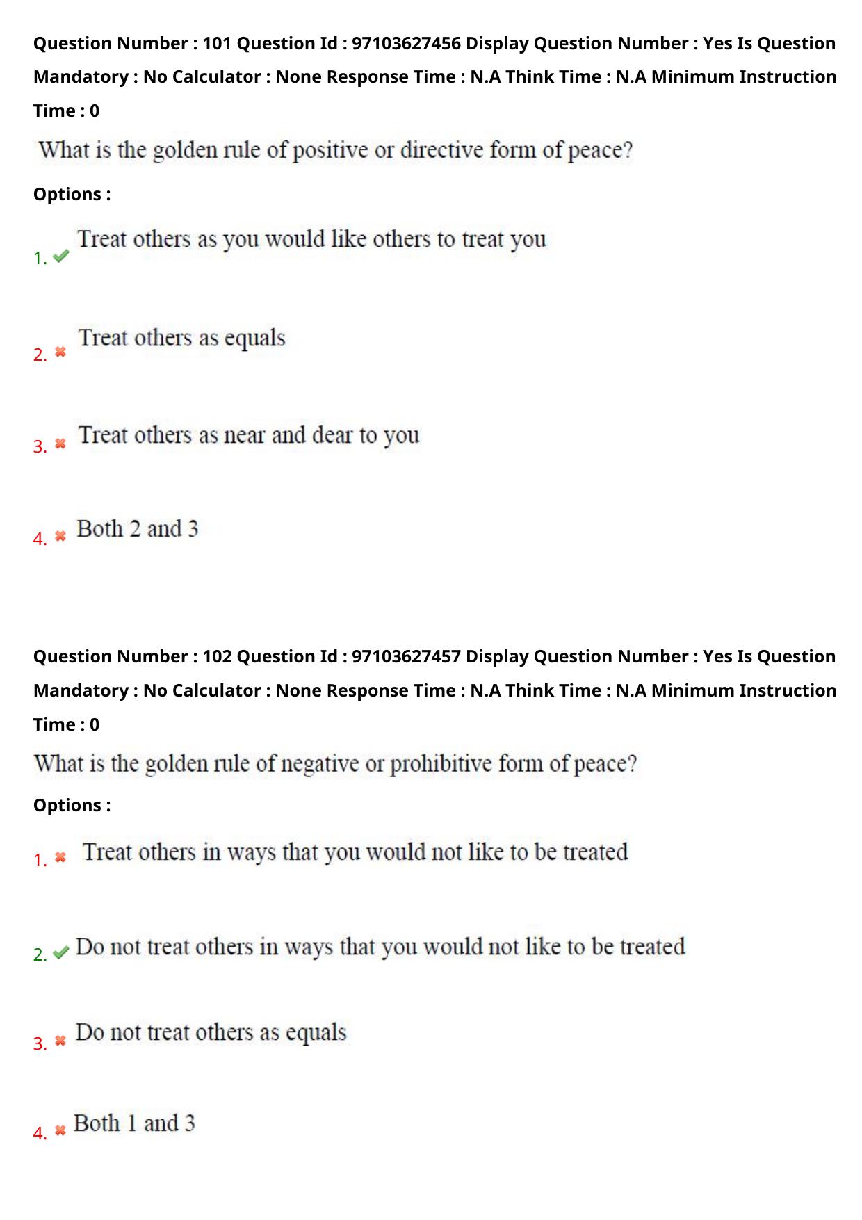 AP RCET 2024 Buddhist Studies Question Paper - Page 62