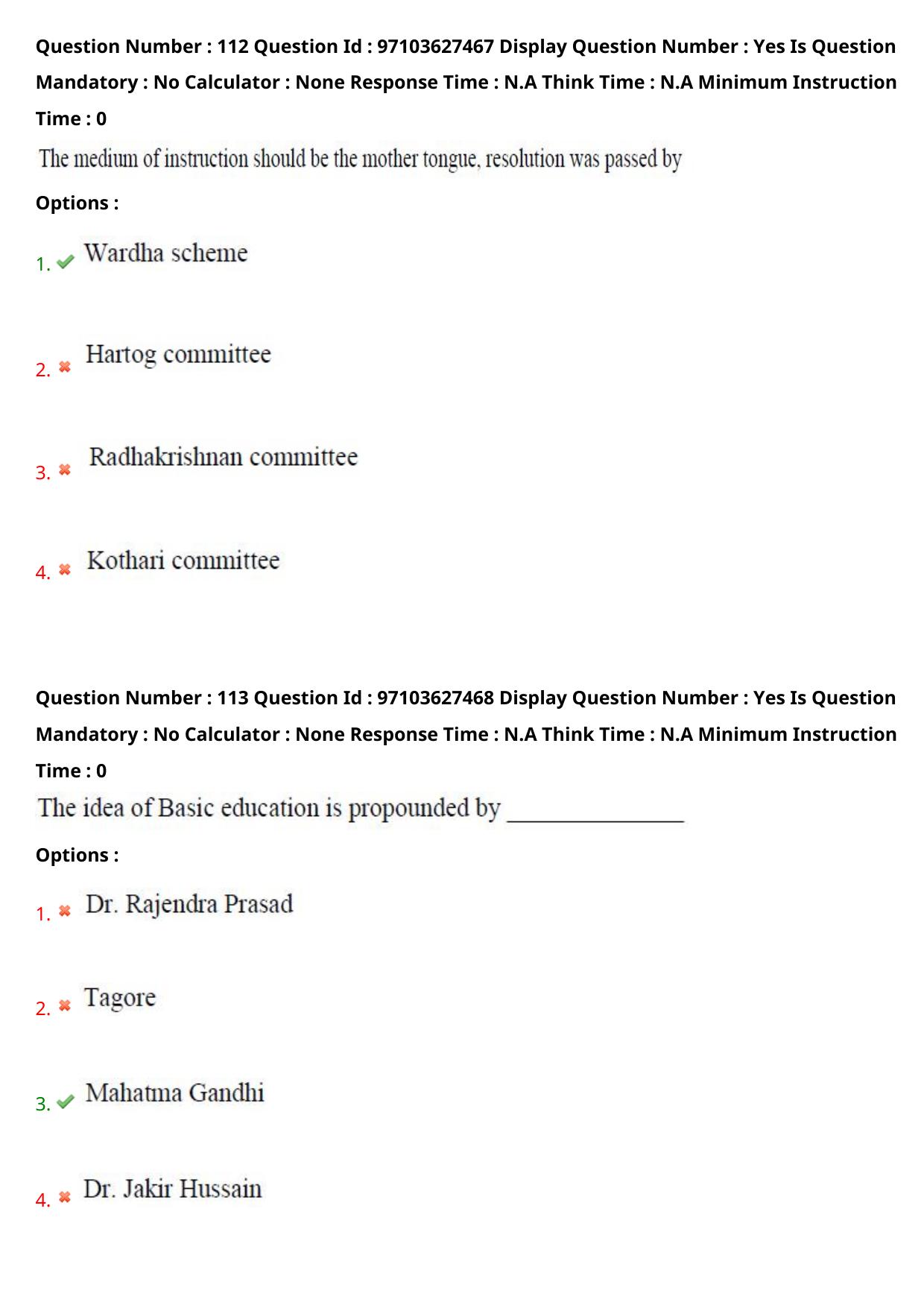 AP RCET 2024 Buddhist Studies Question Paper - Page 68