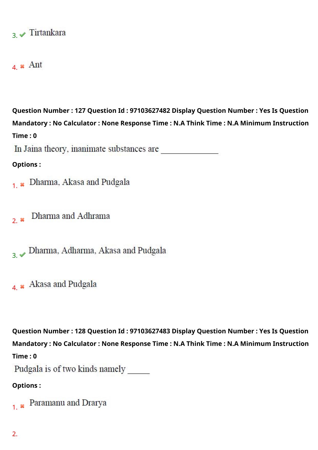 AP RCET 2024 Buddhist Studies Question Paper - Page 76