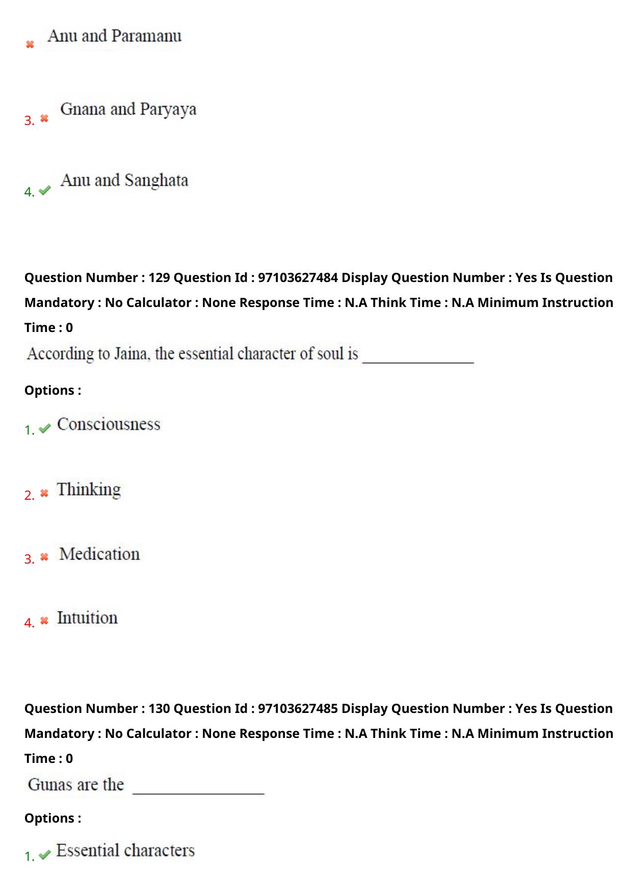 AP RCET 2024 Buddhist Studies Question Paper - Page 77
