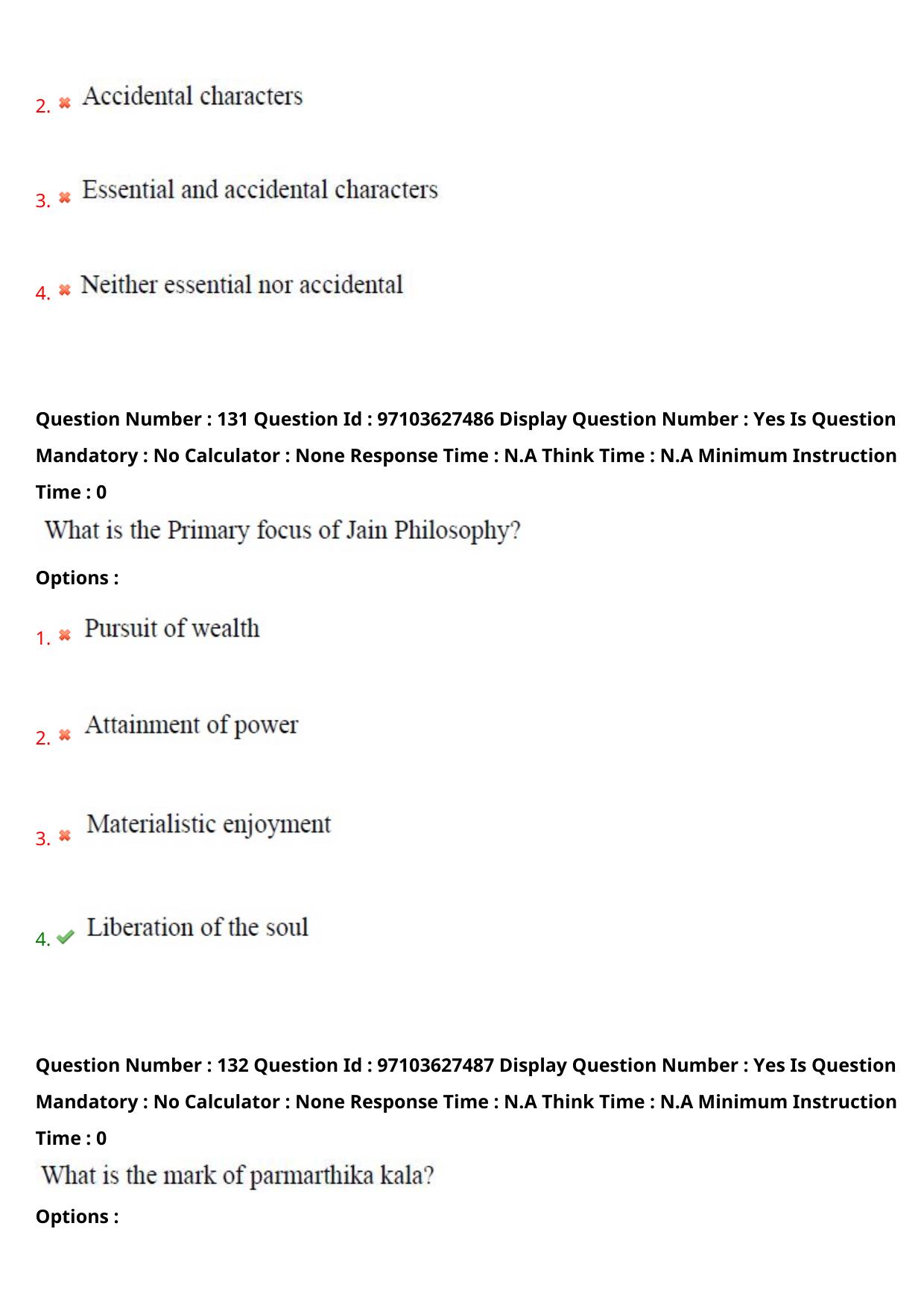 AP RCET 2024 Buddhist Studies Question Paper - Page 78