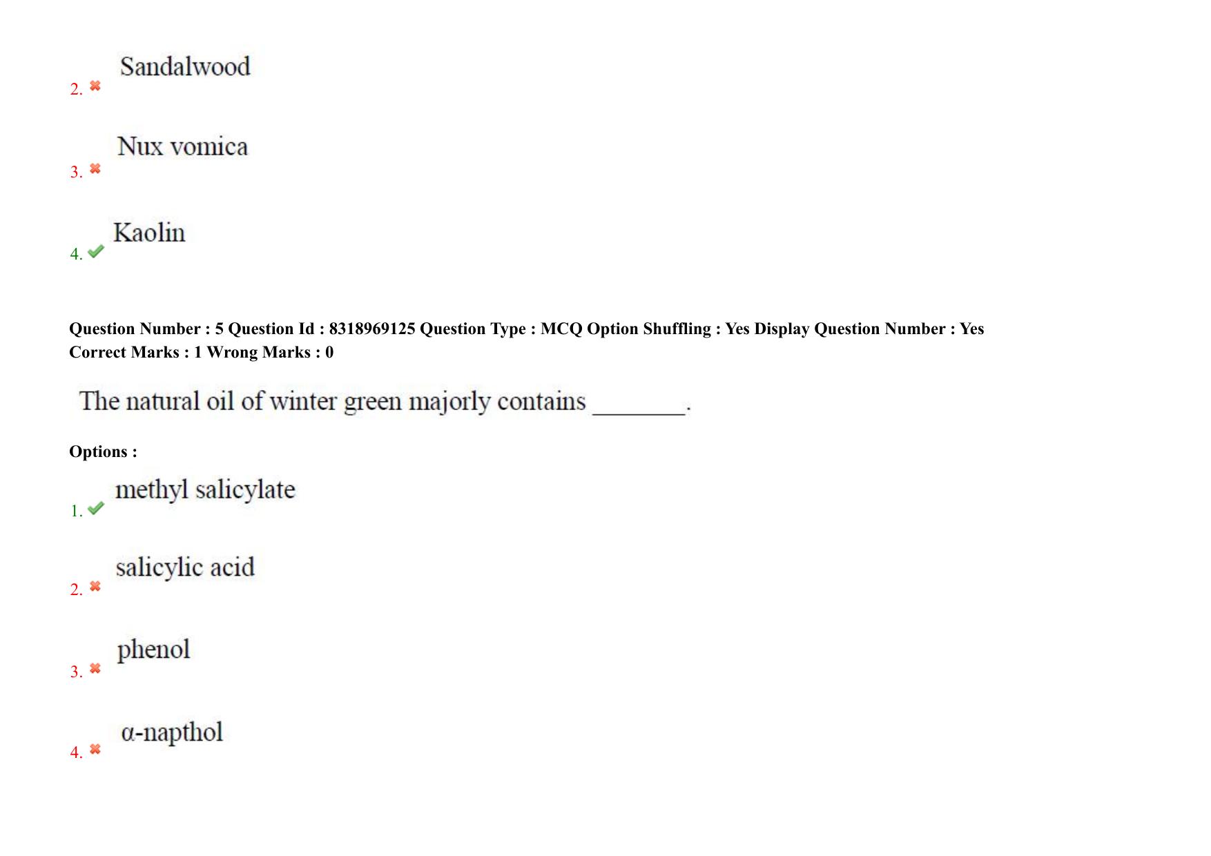 AP PGCET 2025 Pharmacy Paper with Answer Key - Page 5