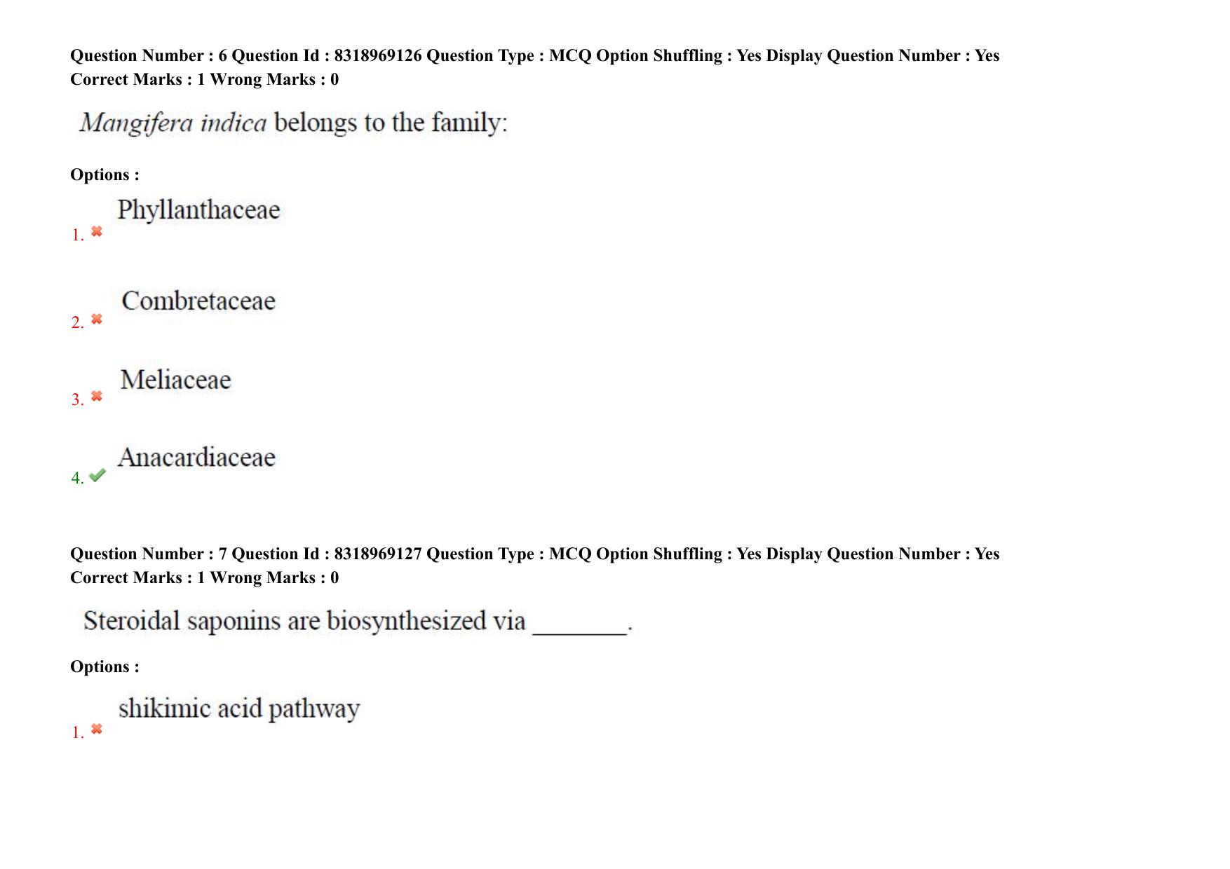 AP PGCET 2025 Pharmacy Paper with Answer Key - Page 6