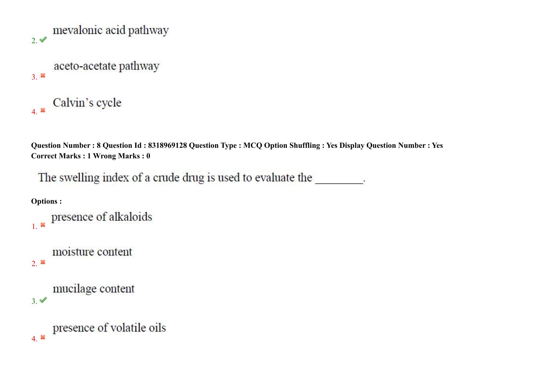AP PGCET 2025 Pharmacy Paper with Answer Key - Page 7