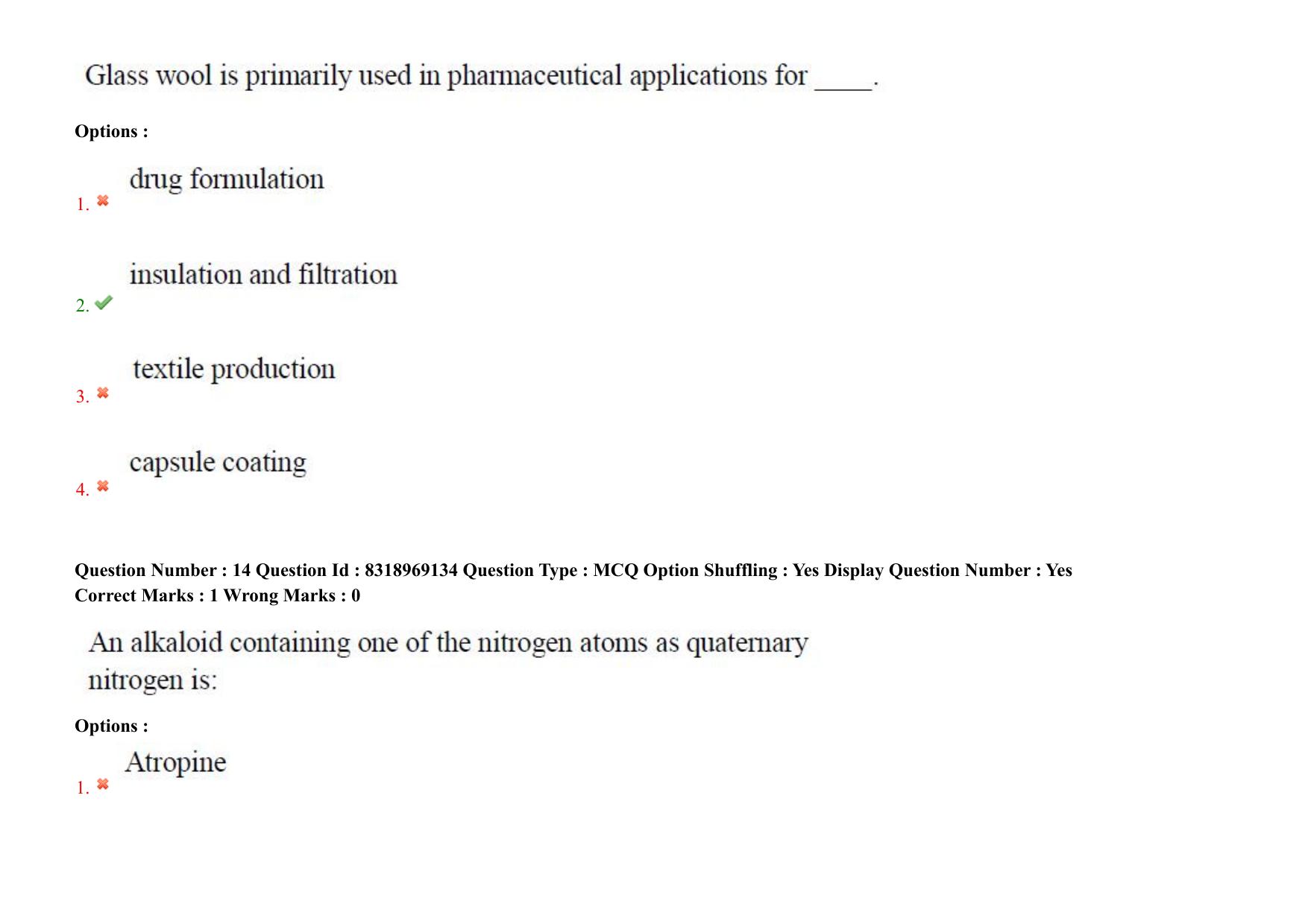 AP PGCET 2025 Pharmacy Paper with Answer Key - Page 11