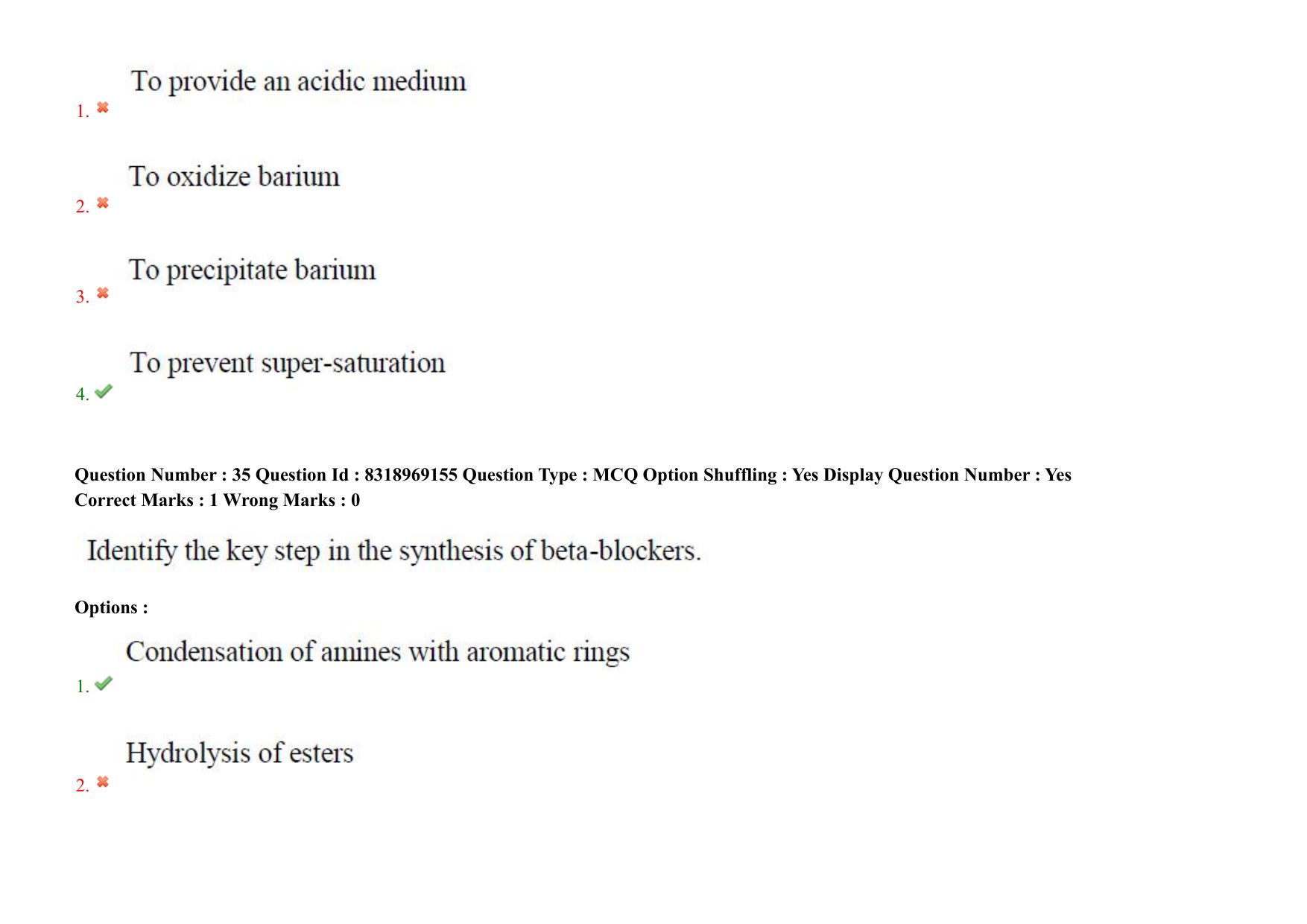 AP PGCET 2025 Pharmacy Paper with Answer Key - Page 28