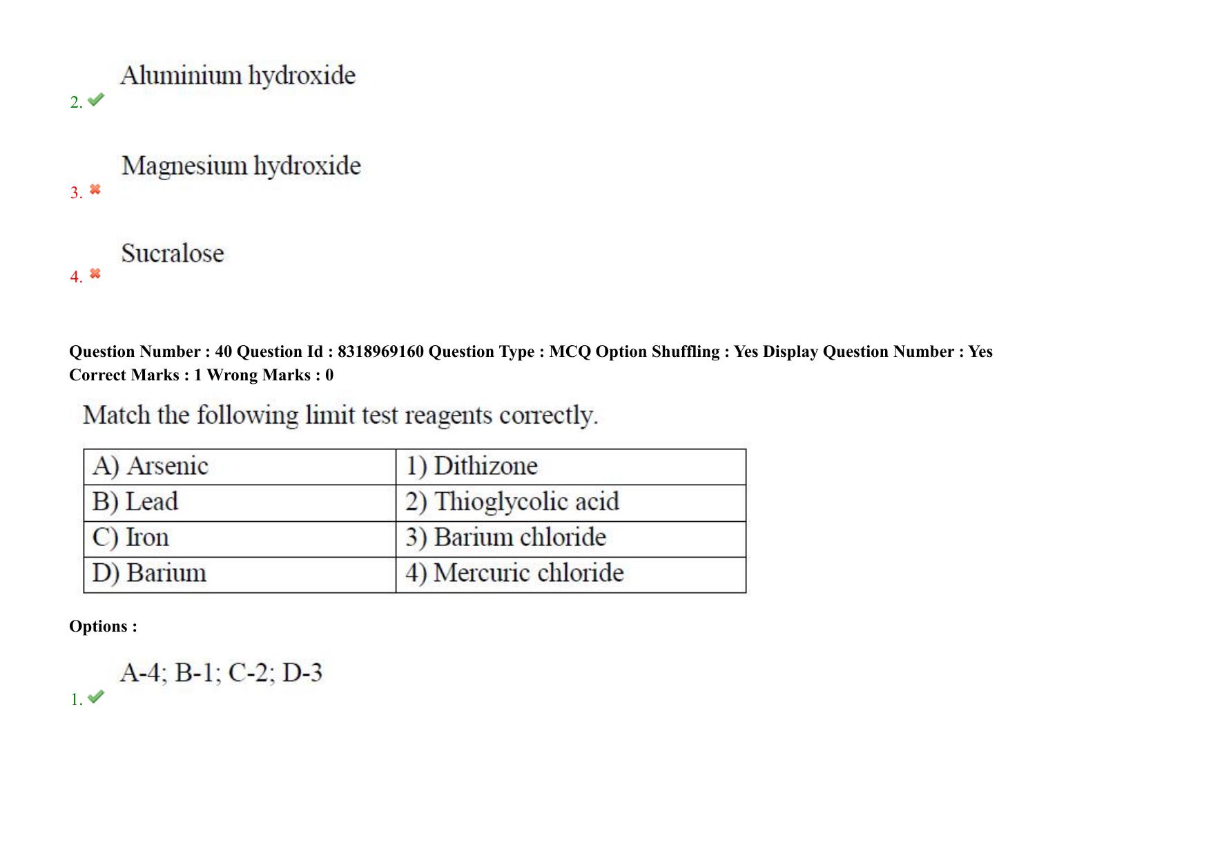 AP PGCET 2025 Pharmacy Paper with Answer Key - Page 32
