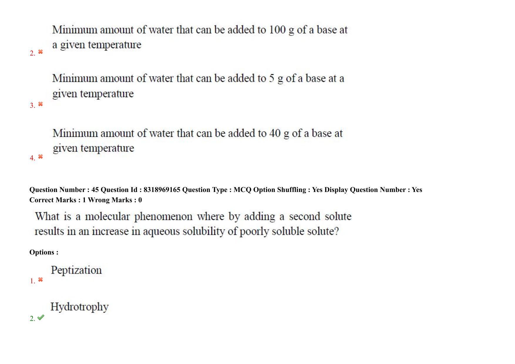 AP PGCET 2025 Pharmacy Paper with Answer Key - Page 36