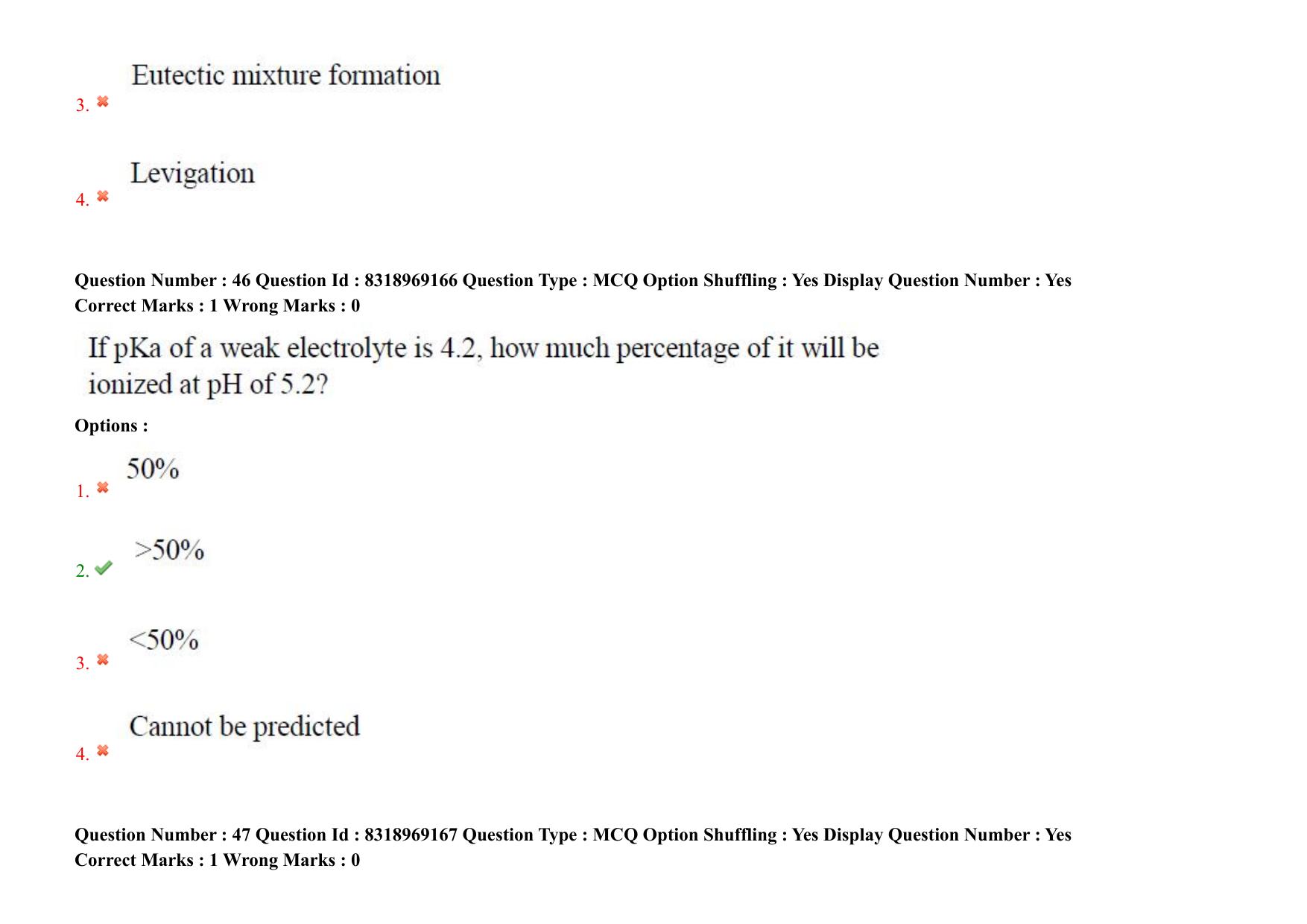 AP PGCET 2025 Pharmacy Paper with Answer Key - Page 37