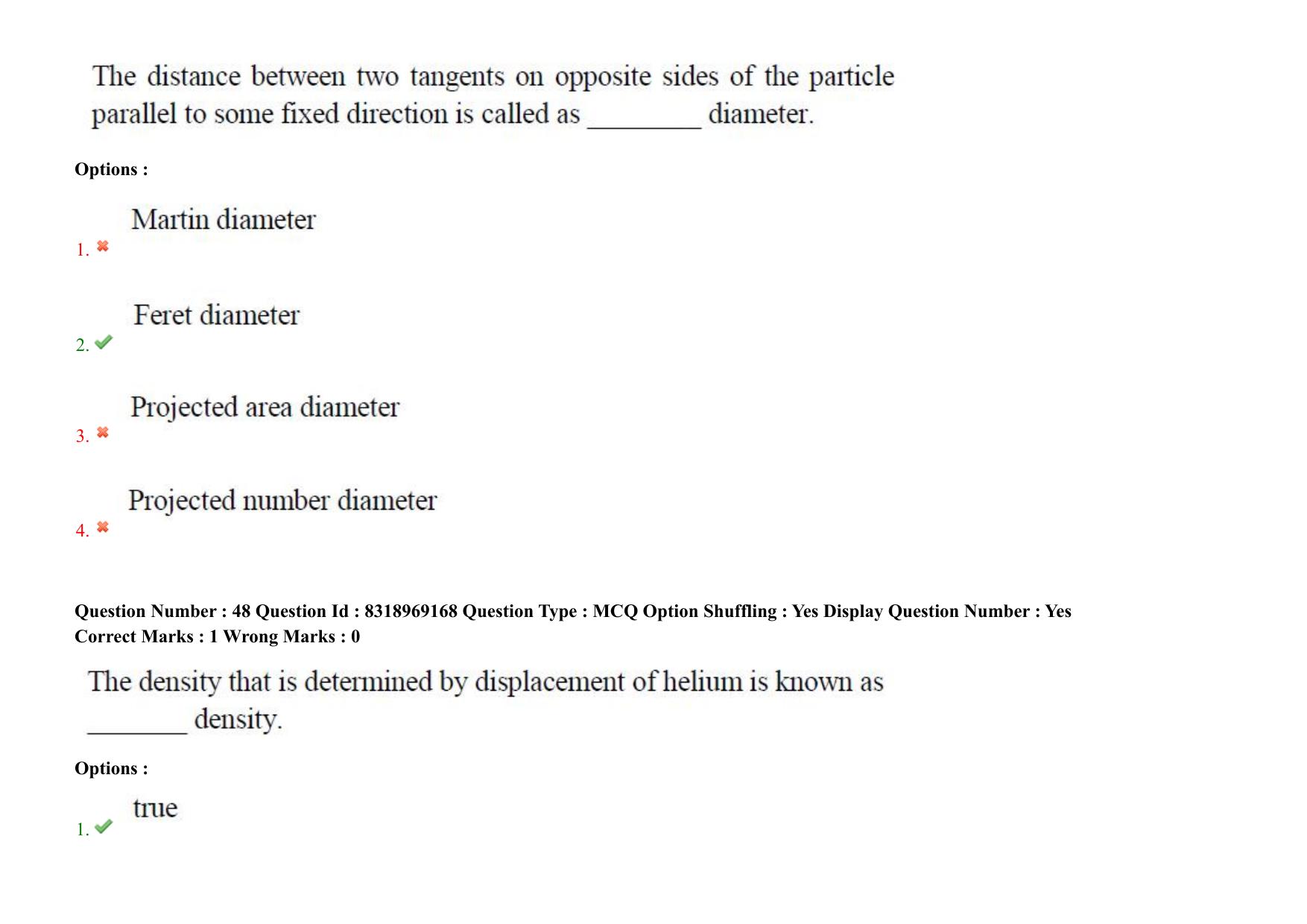 AP PGCET 2025 Pharmacy Paper with Answer Key - Page 38