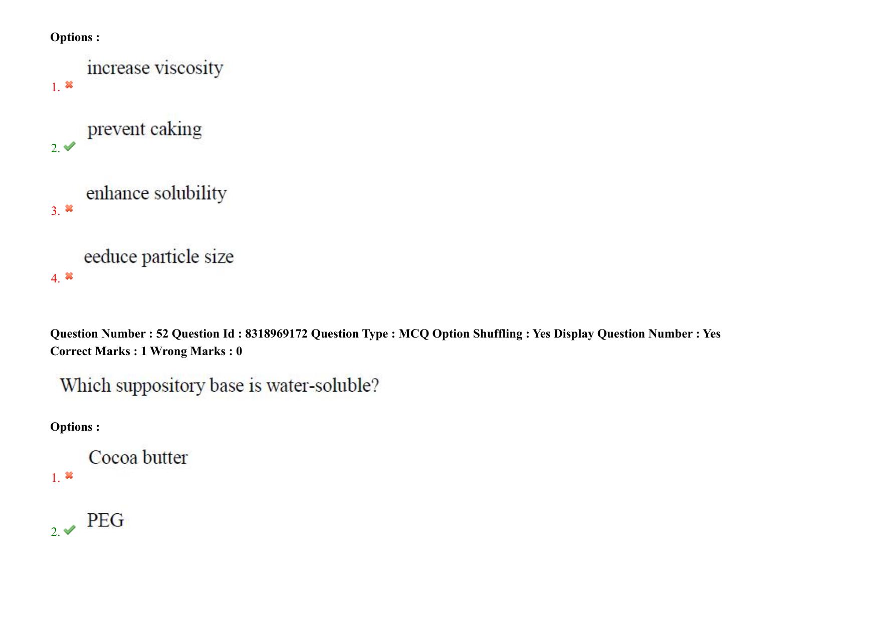 AP PGCET 2025 Pharmacy Paper with Answer Key - Page 41